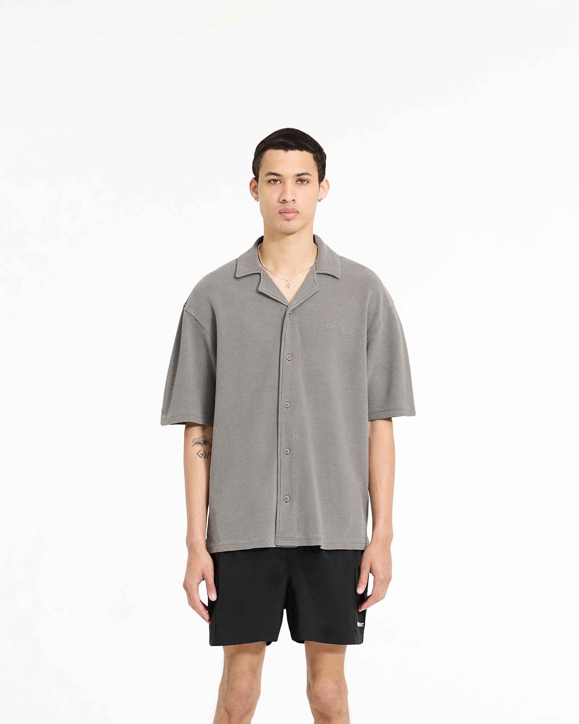 SC24 Waffle Shirt - Ultimate Grey