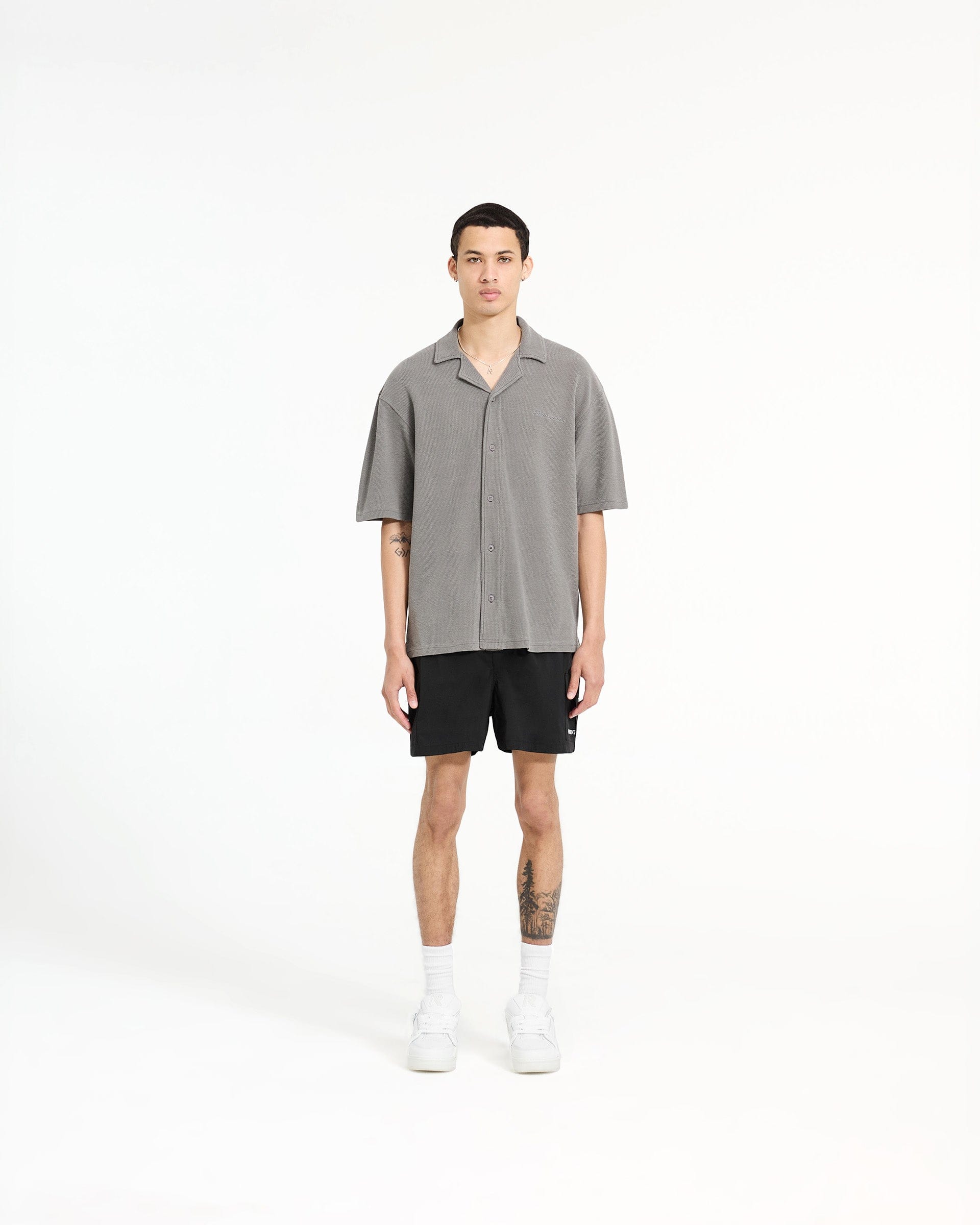 SC24 Waffle Shirt - Ultimate Grey