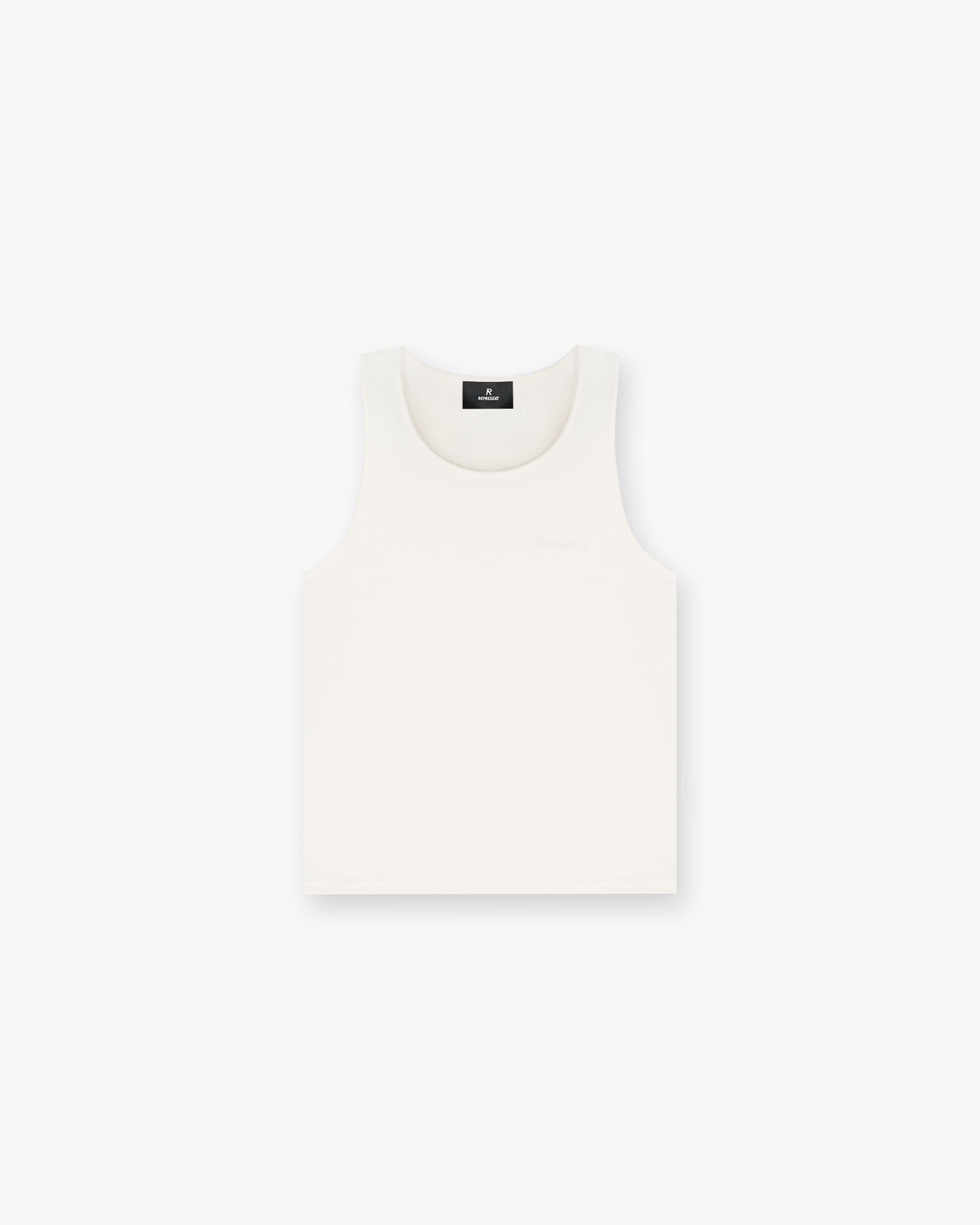 SC24 Waffle Vest - Antique White