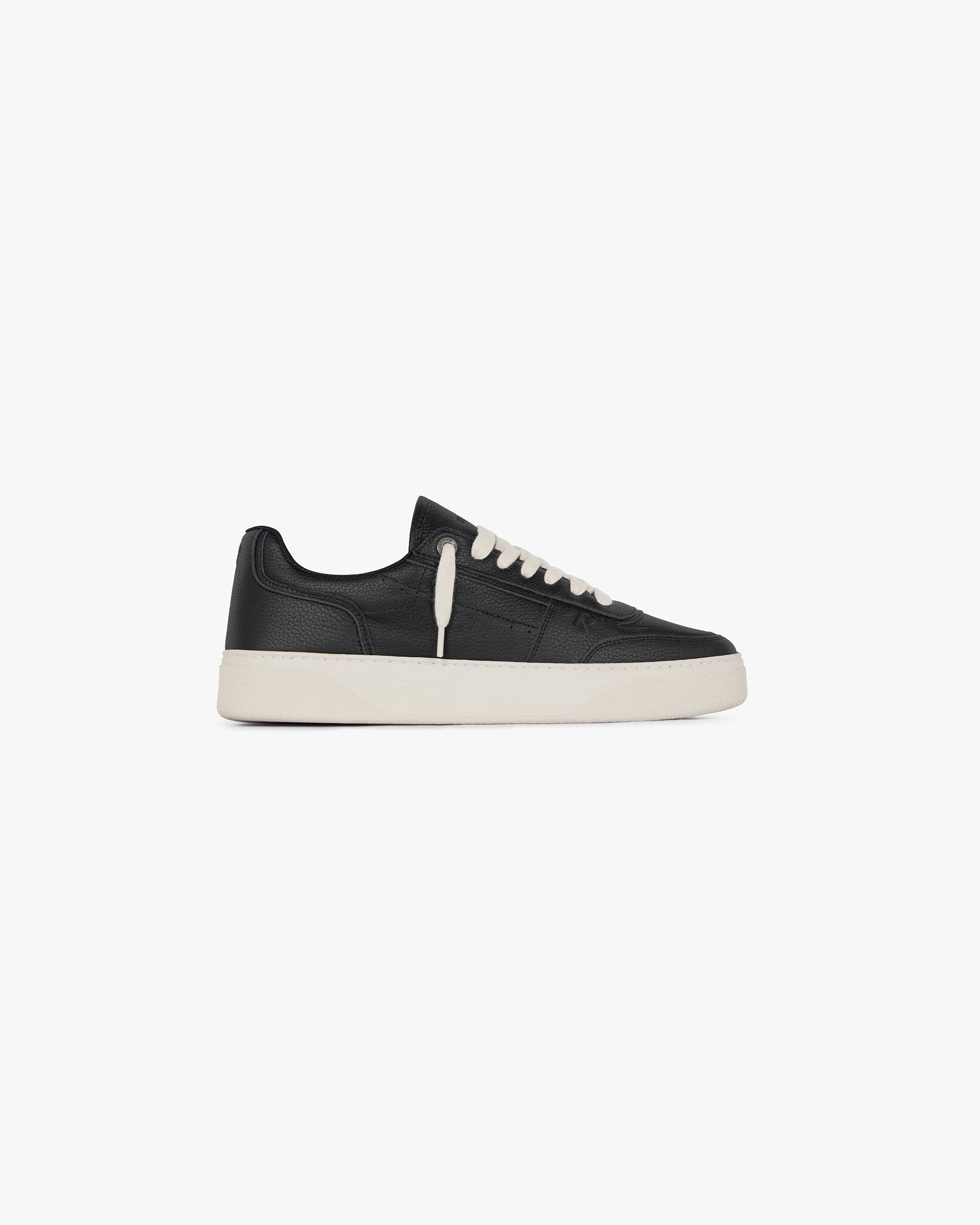 FW24 Initial Sneaker - Leather - Black
