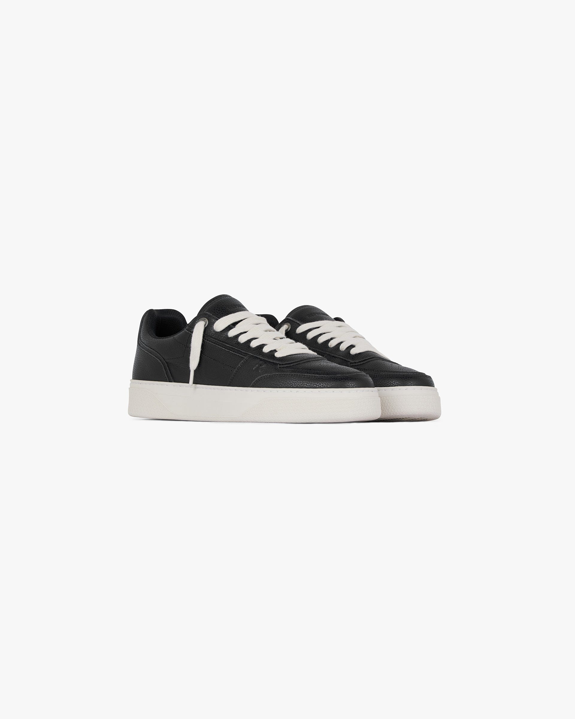 FW24 Initial Sneaker - Leather - Black