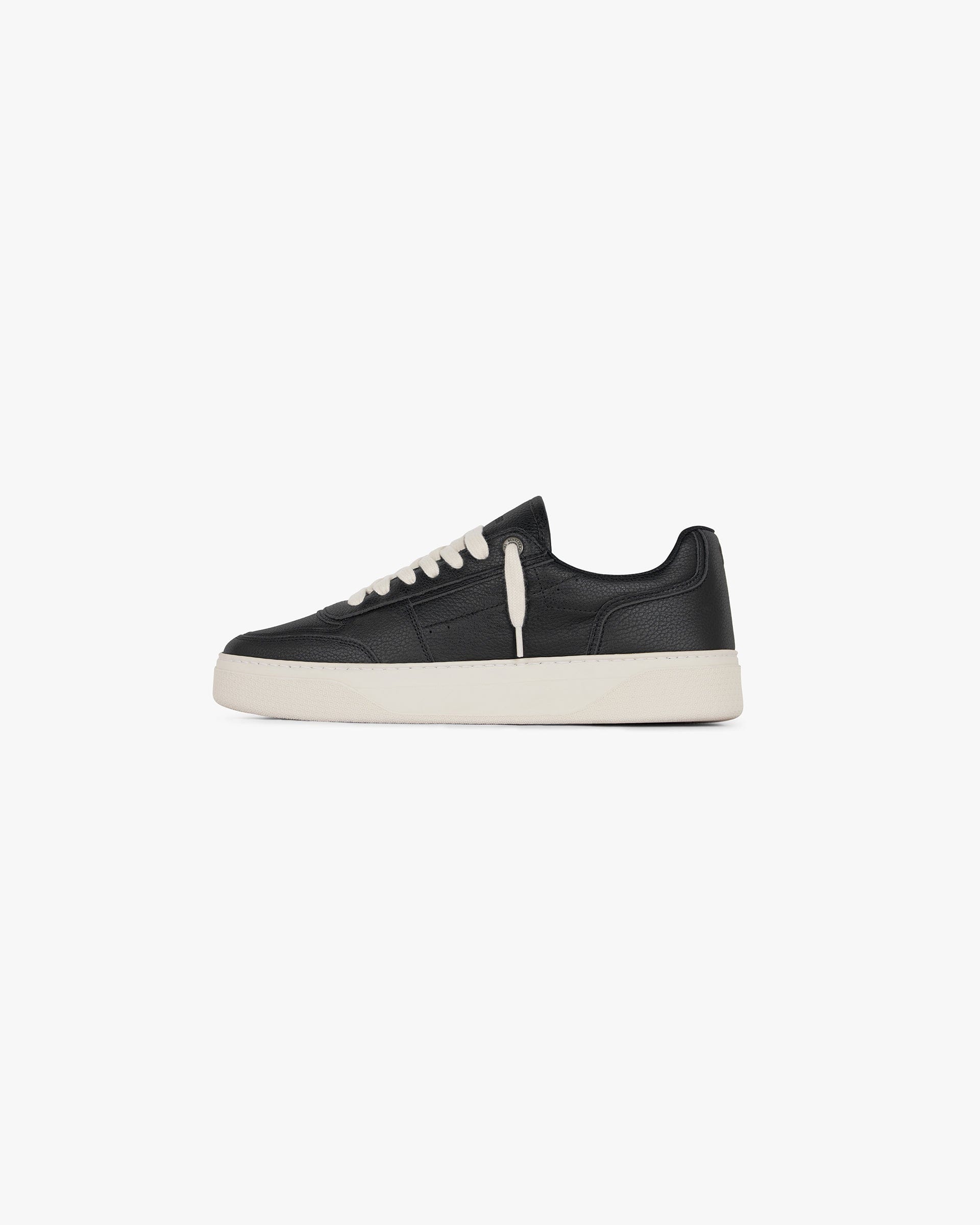 FW24 Initial Sneaker - Leather - Black