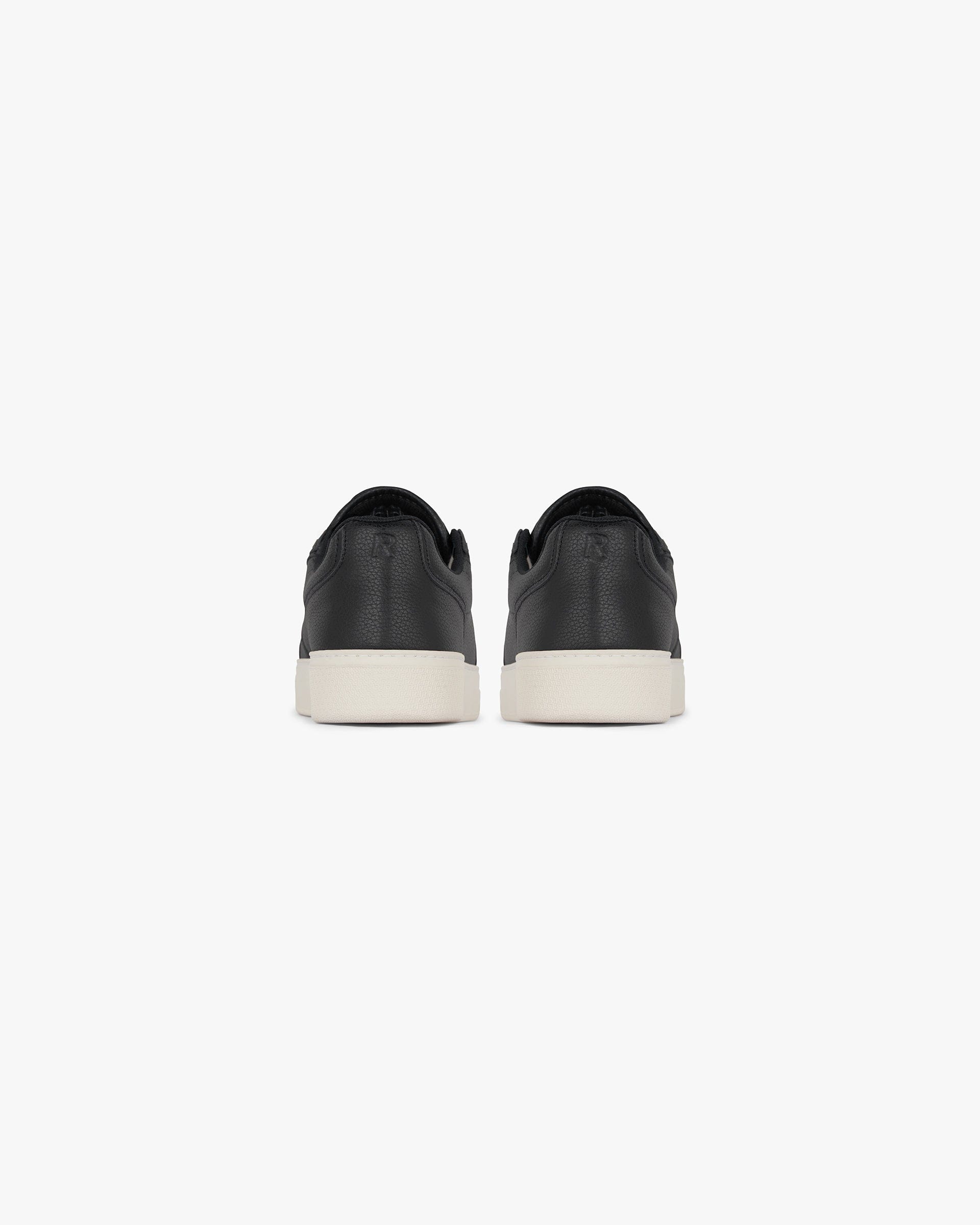 FW24 Initial Sneaker - Leather - Black