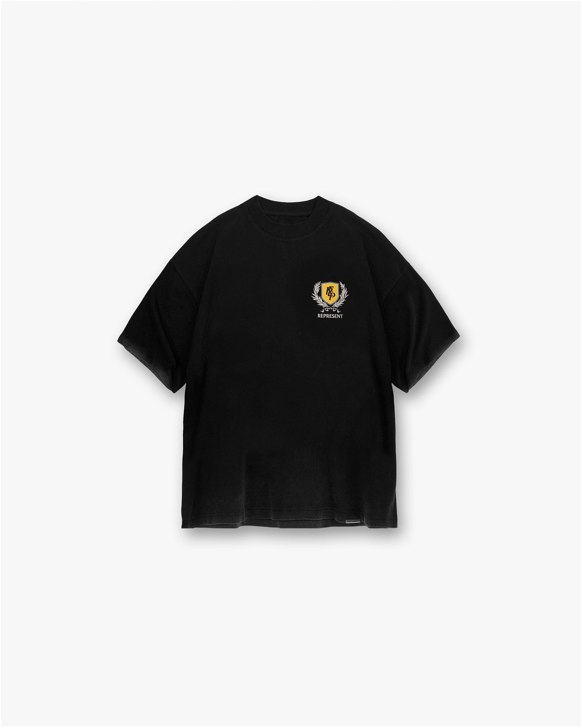SS25 Crest T-Shirt - Vintage Black