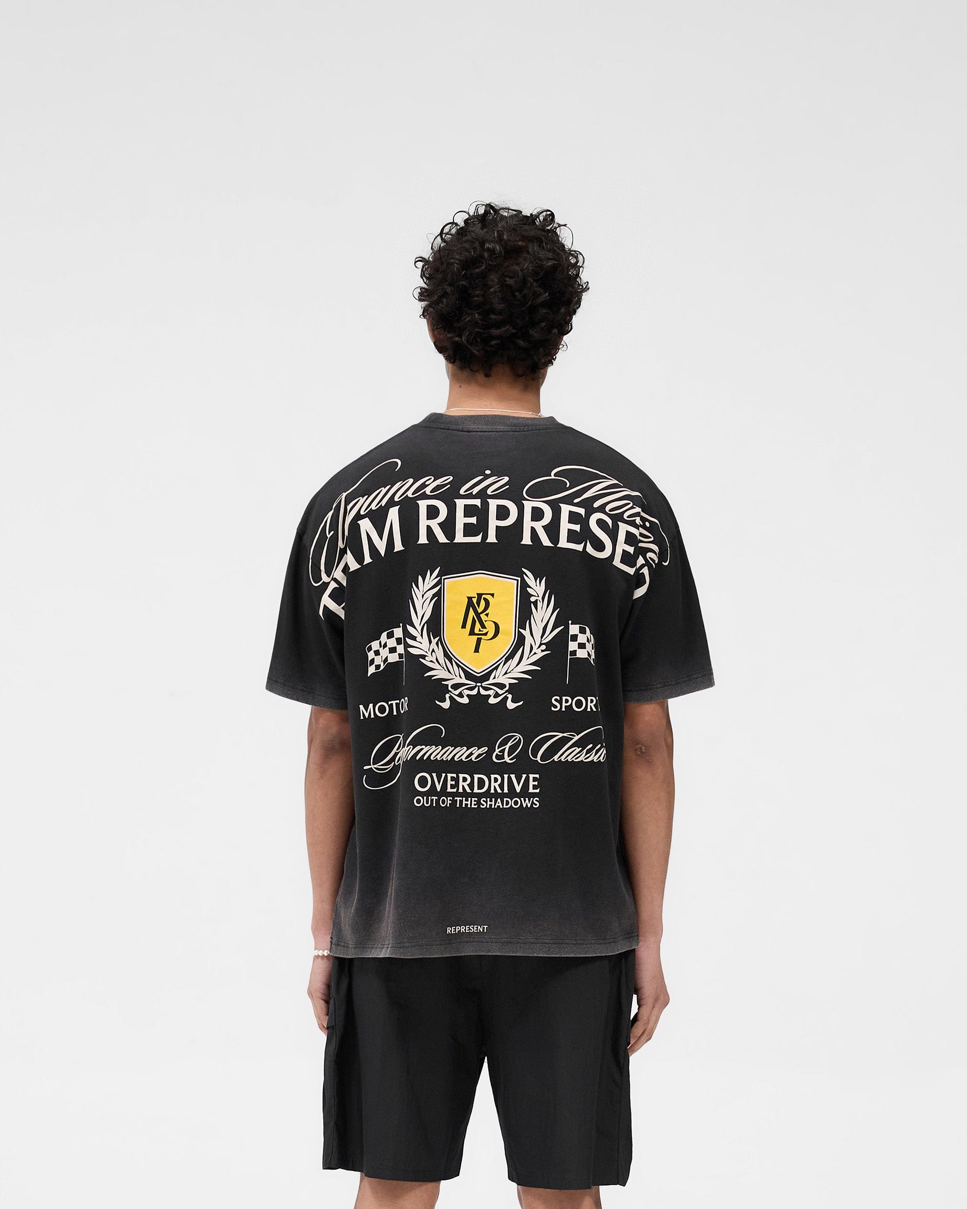 SS25 Crest T-Shirt - Vintage Black