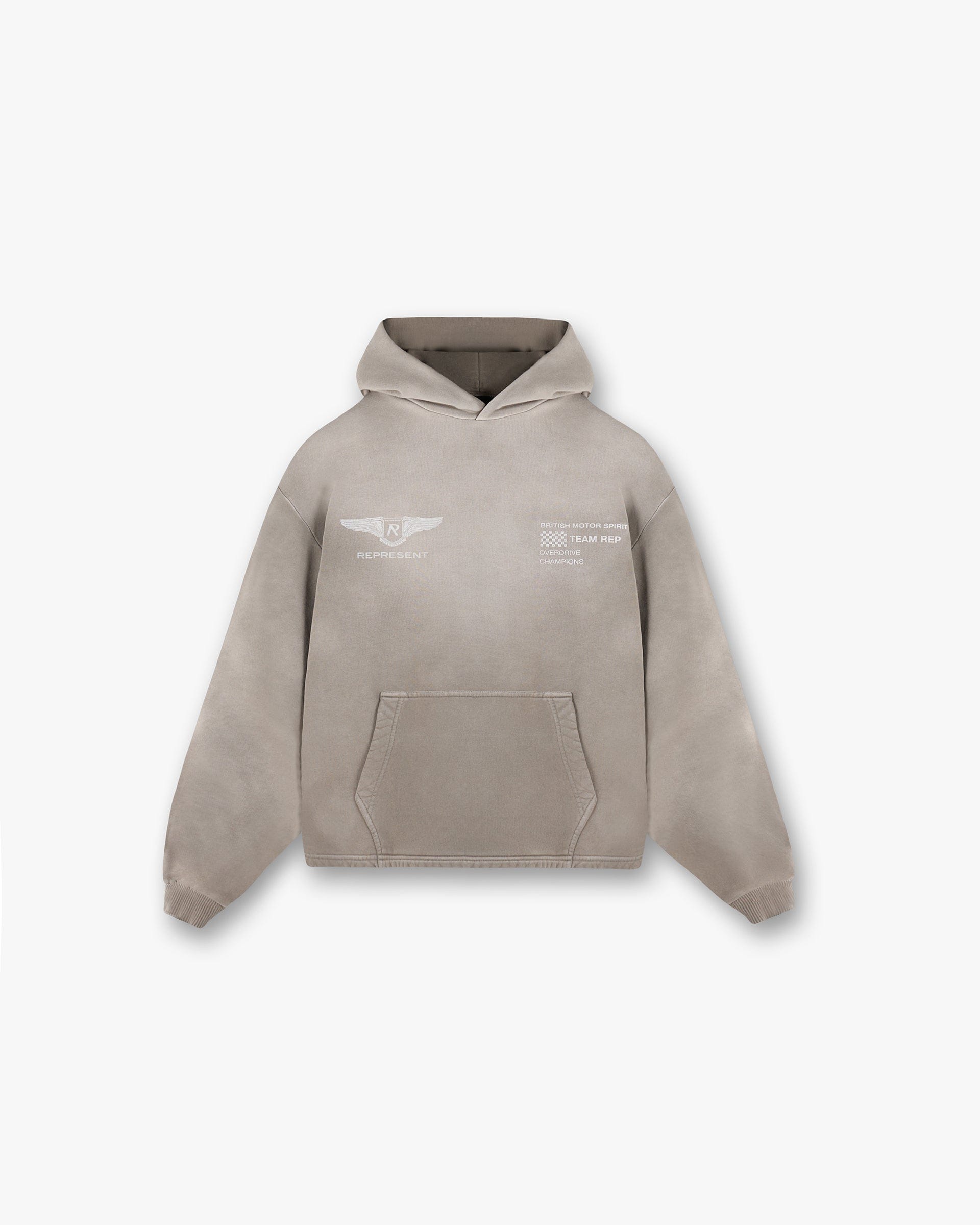 SS25 Team Rep Hoodie - Dark Taupe