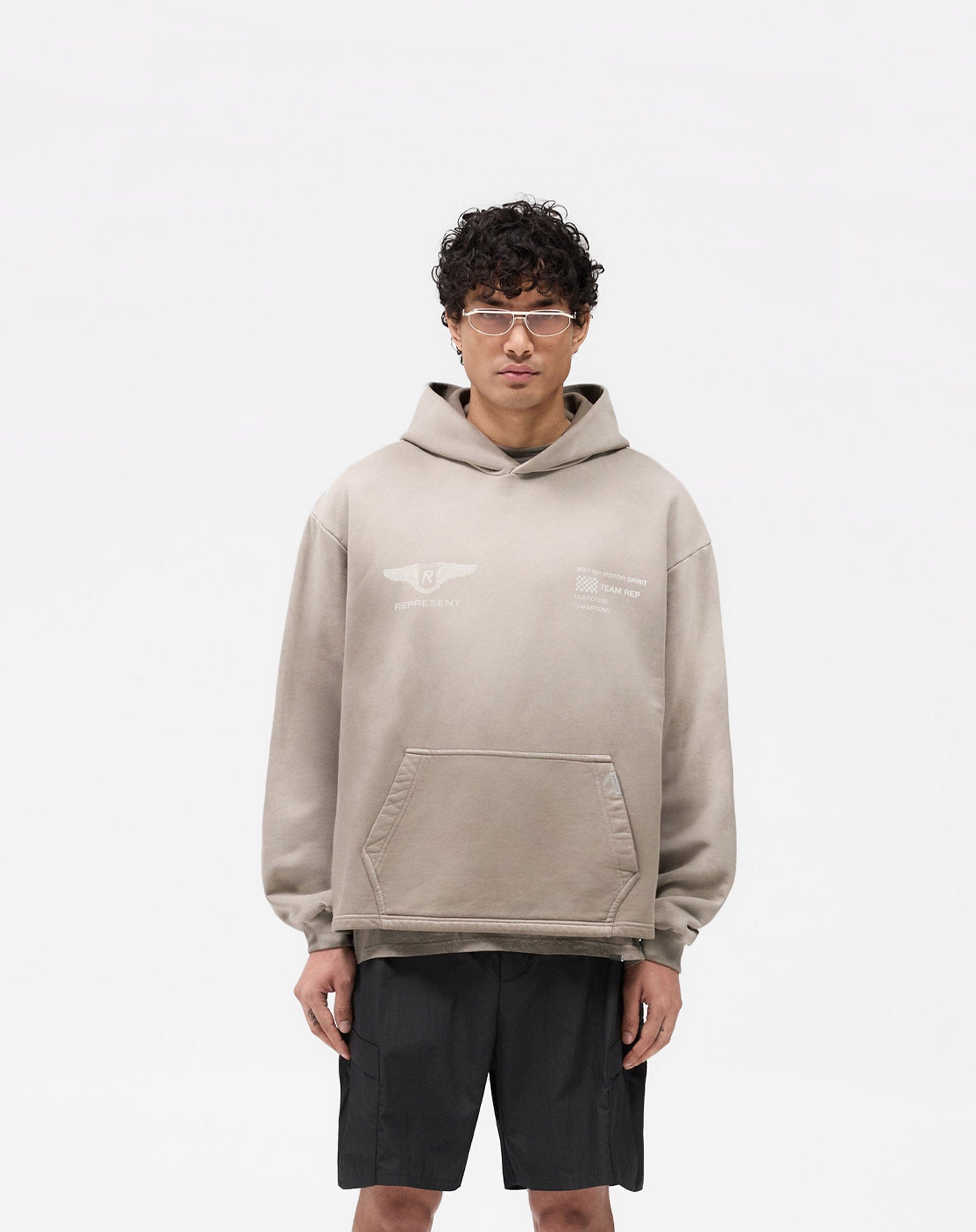 SS25 Team Rep Hoodie - Dark Taupe