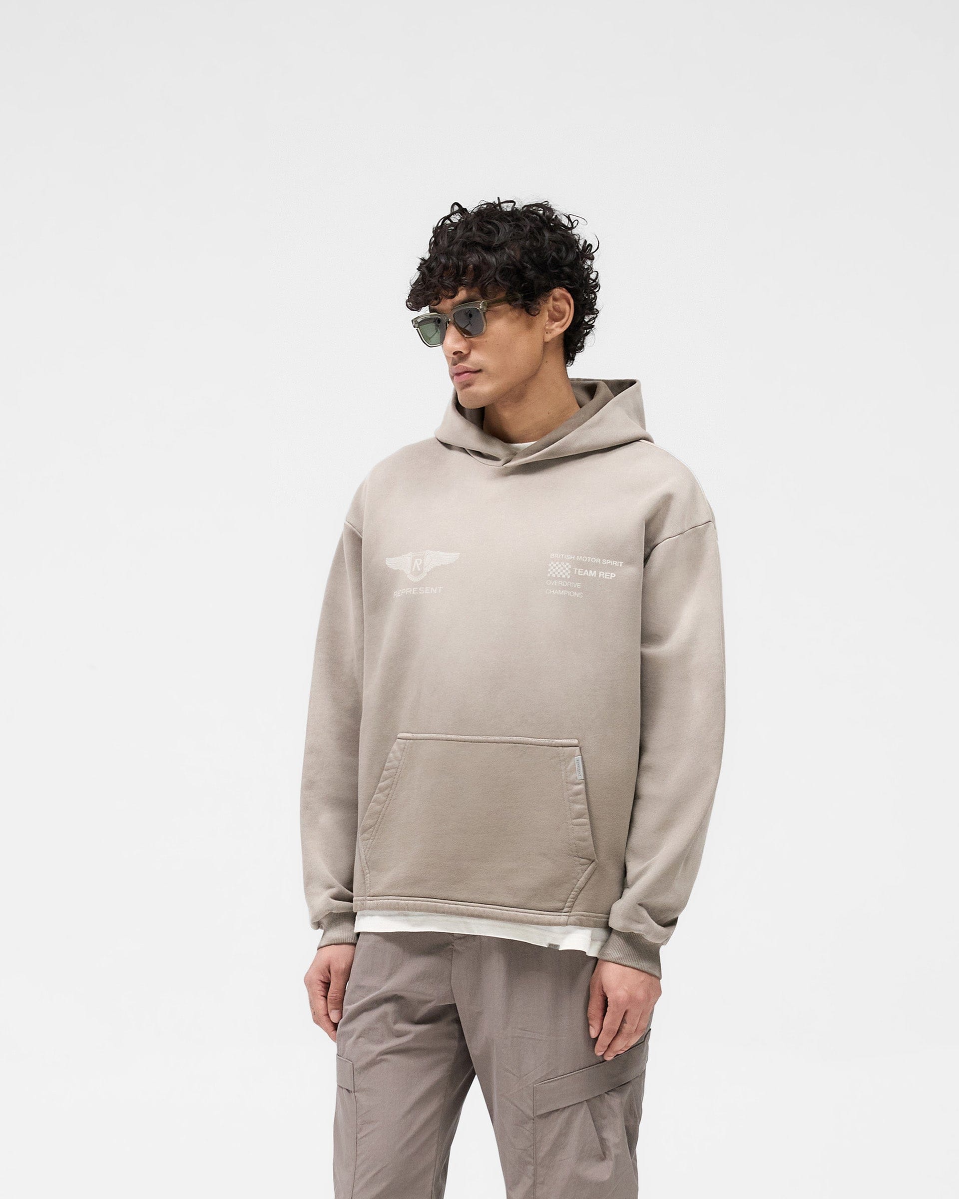SS25 Team Rep Hoodie - Dark Taupe