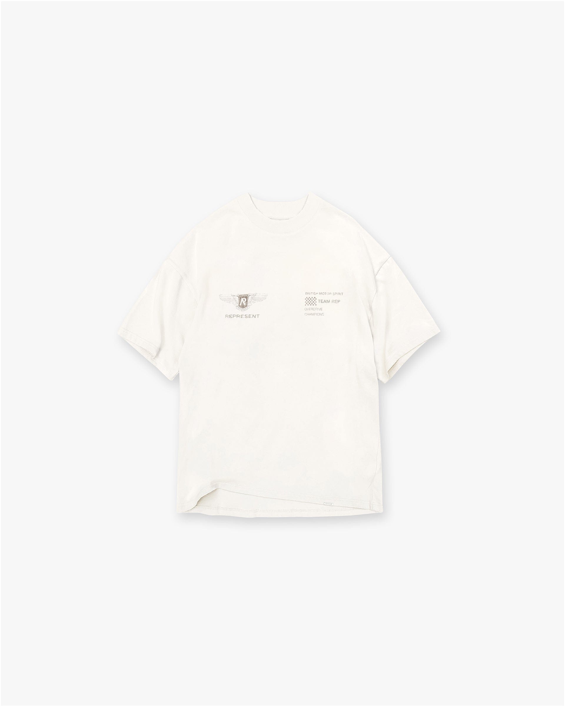 SS25 Team Rep T-Shirt - Flat White