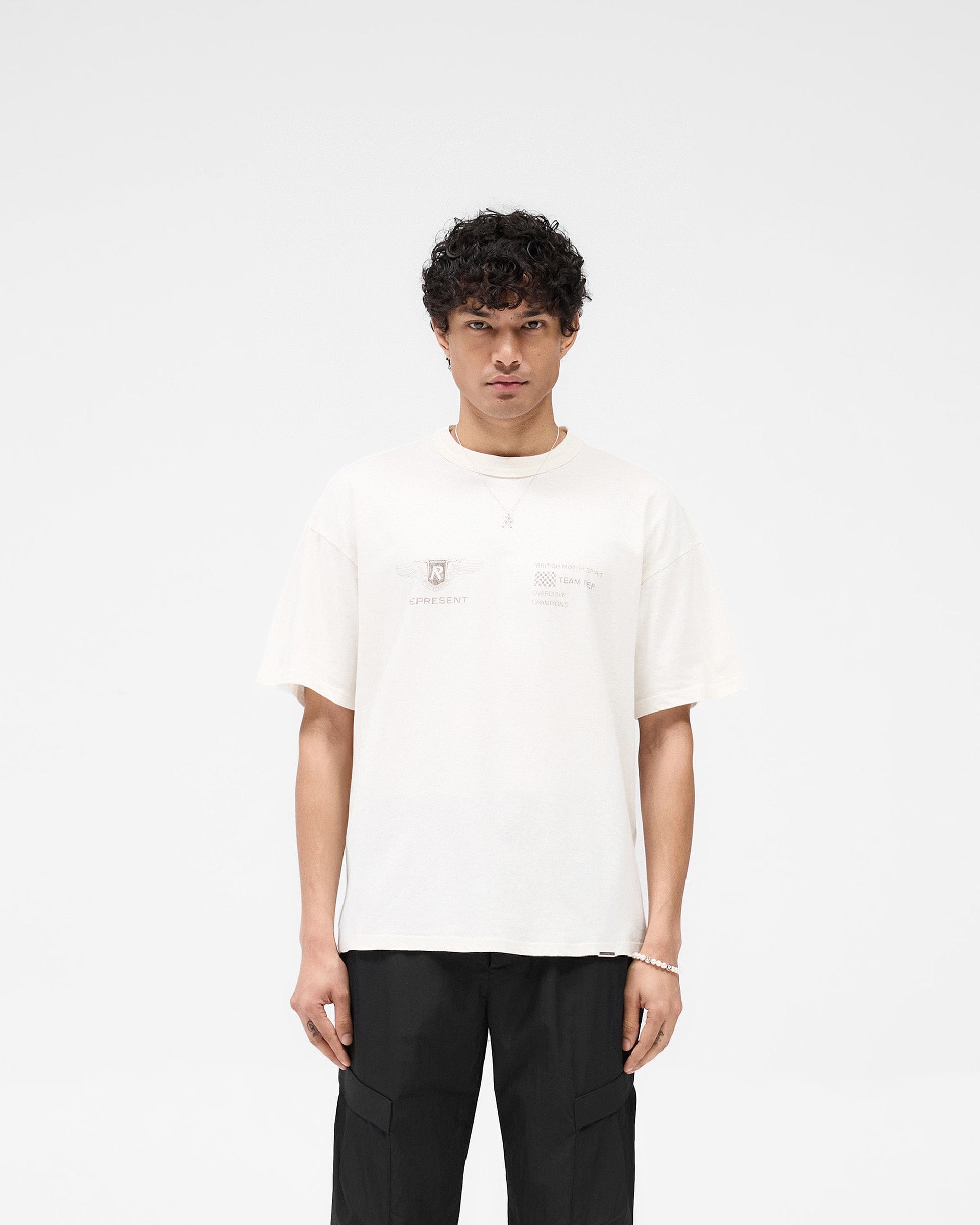 SS25 Team Rep T-Shirt - Flat White