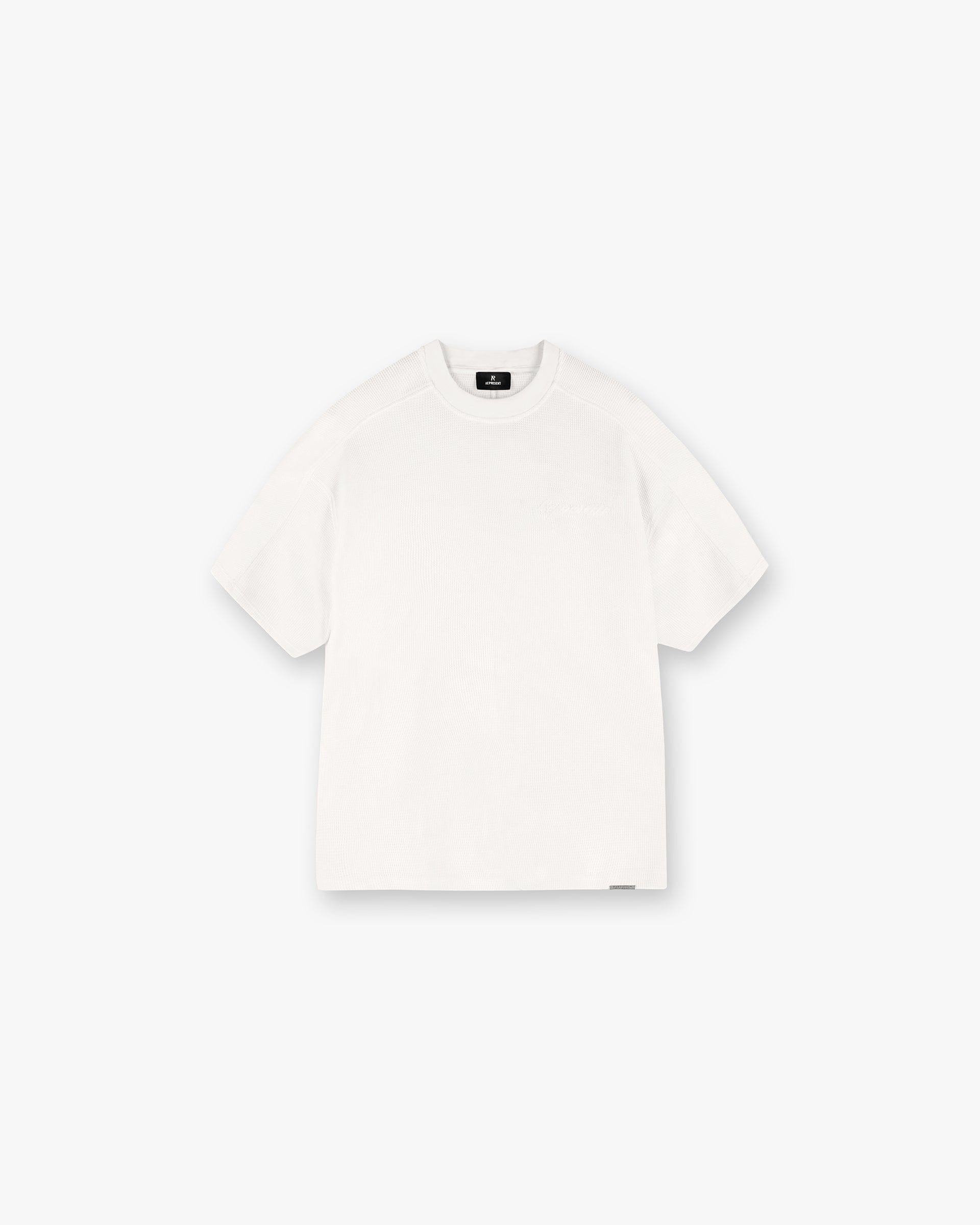SS25 Waffle T-Shirt - Flat White