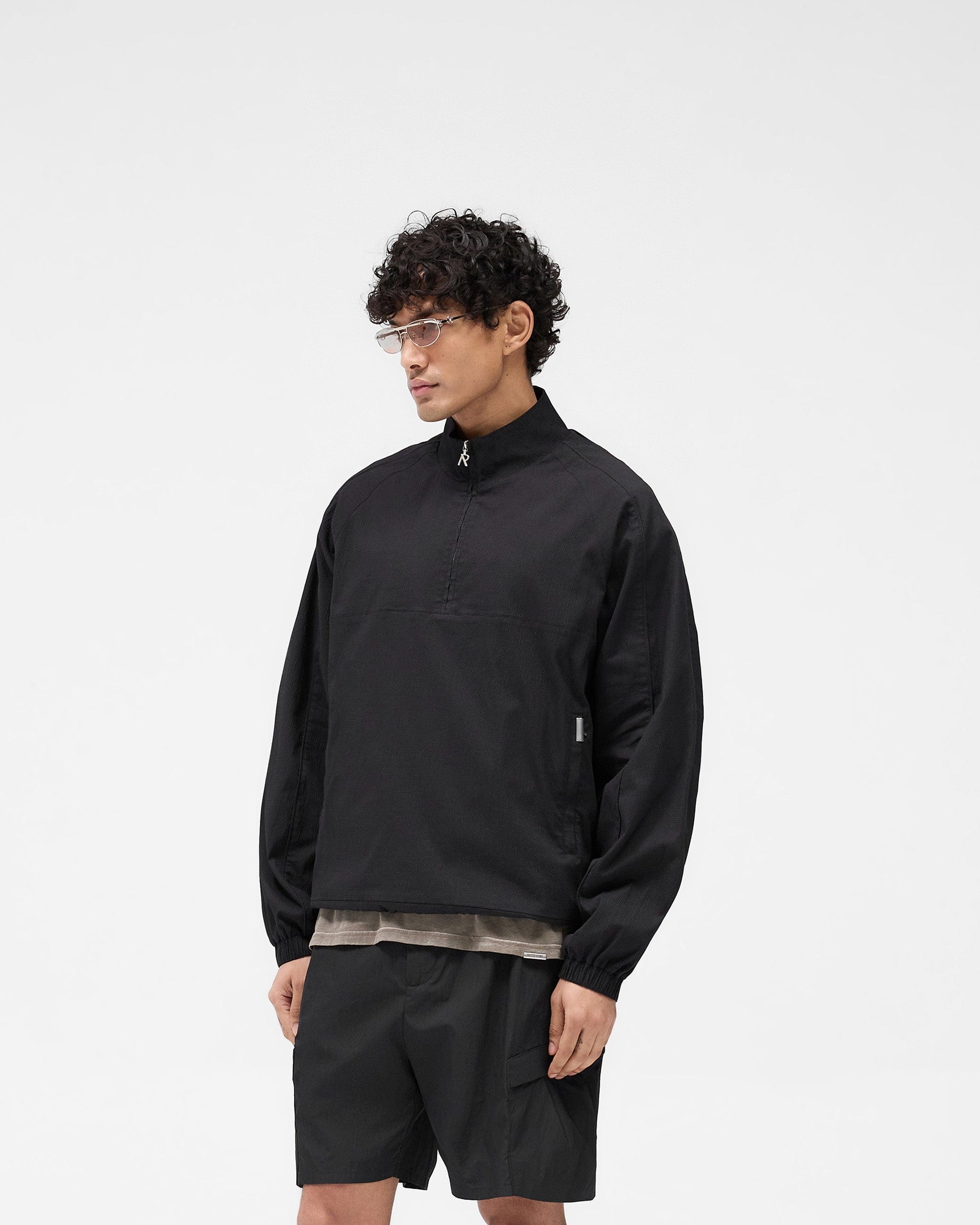 SS25 Quarter Zip Jacket - Black