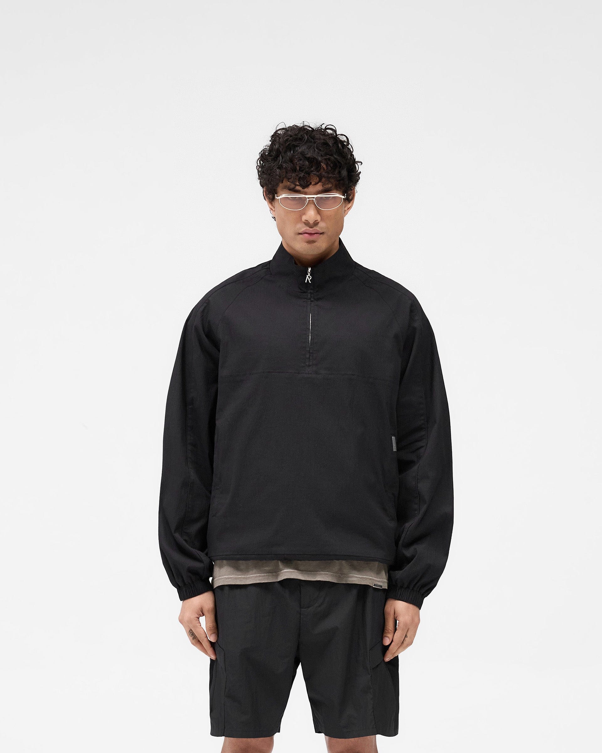 SS25 Quarter Zip Jacket - Black
