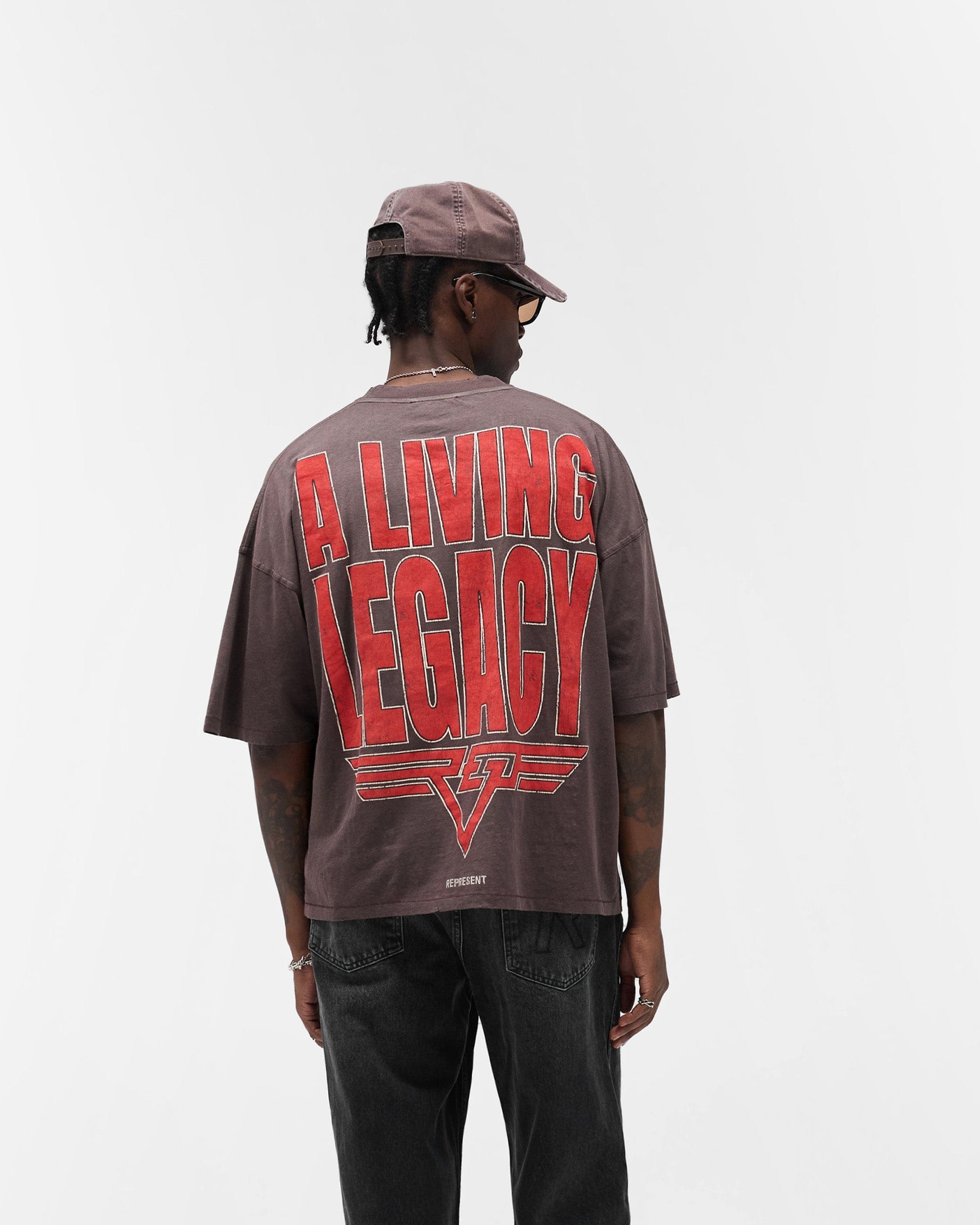 FW25 Reversible Living Legacy Tour T-Shirt - Nero