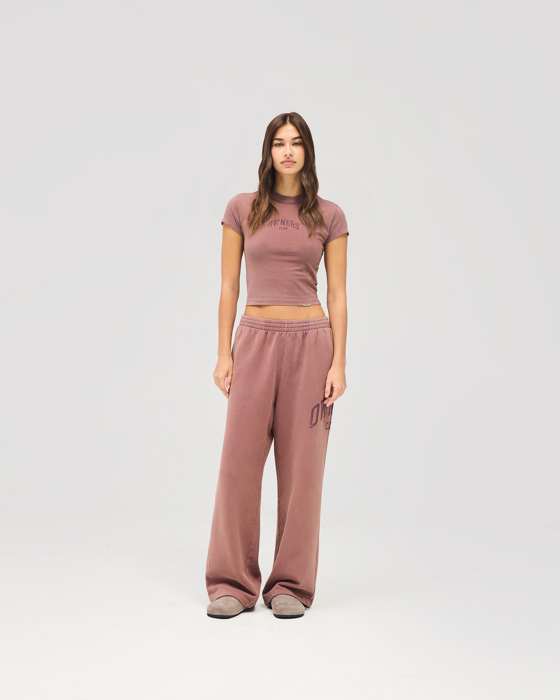 Womens Owners Club Represent Owners Club Sweatpant - Smoked Rose