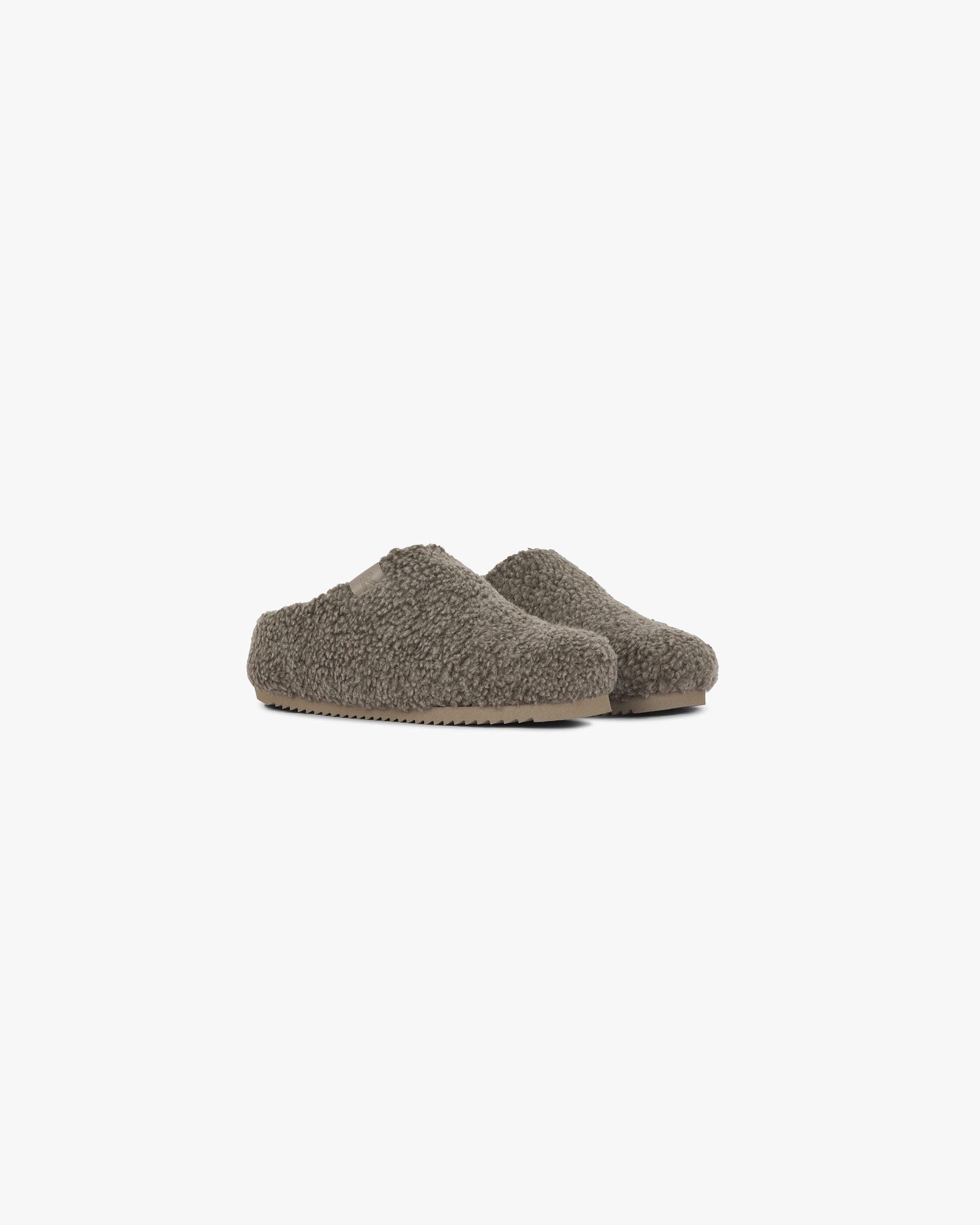 Womens FW24 Fluffy Mule - Rock