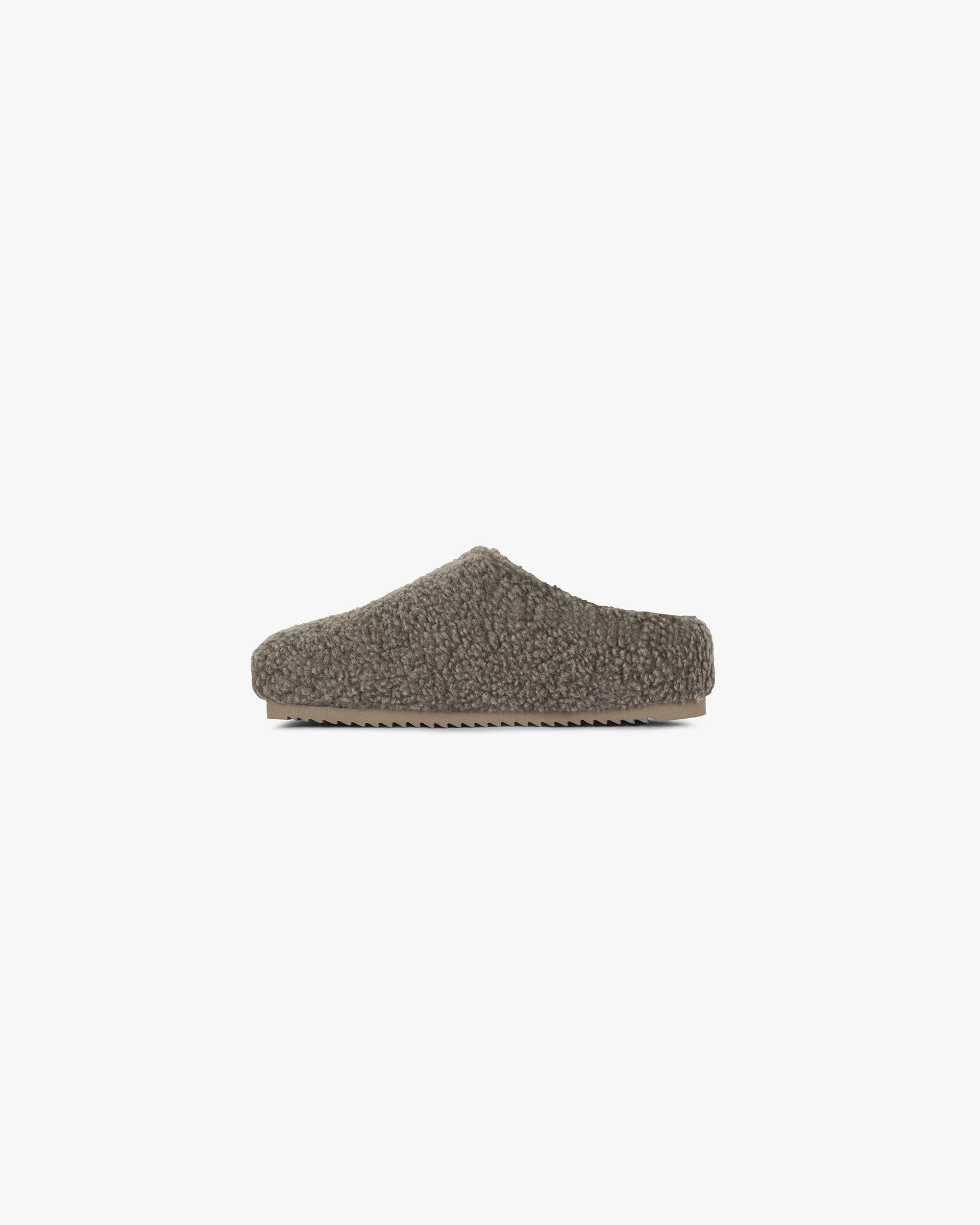 Womens FW24 Fluffy Mule - Rock
