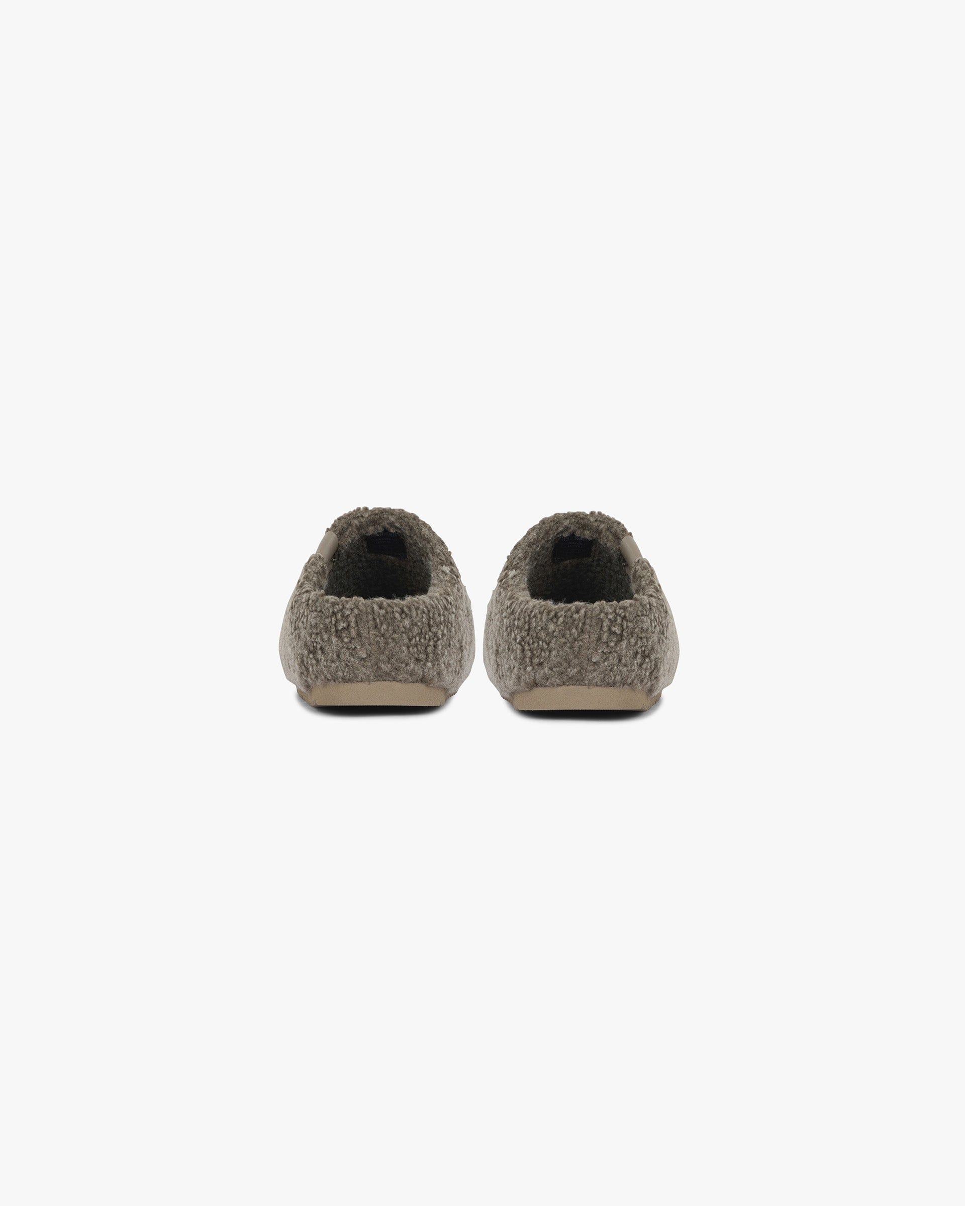 Womens FW24 Fluffy Mule - Rock