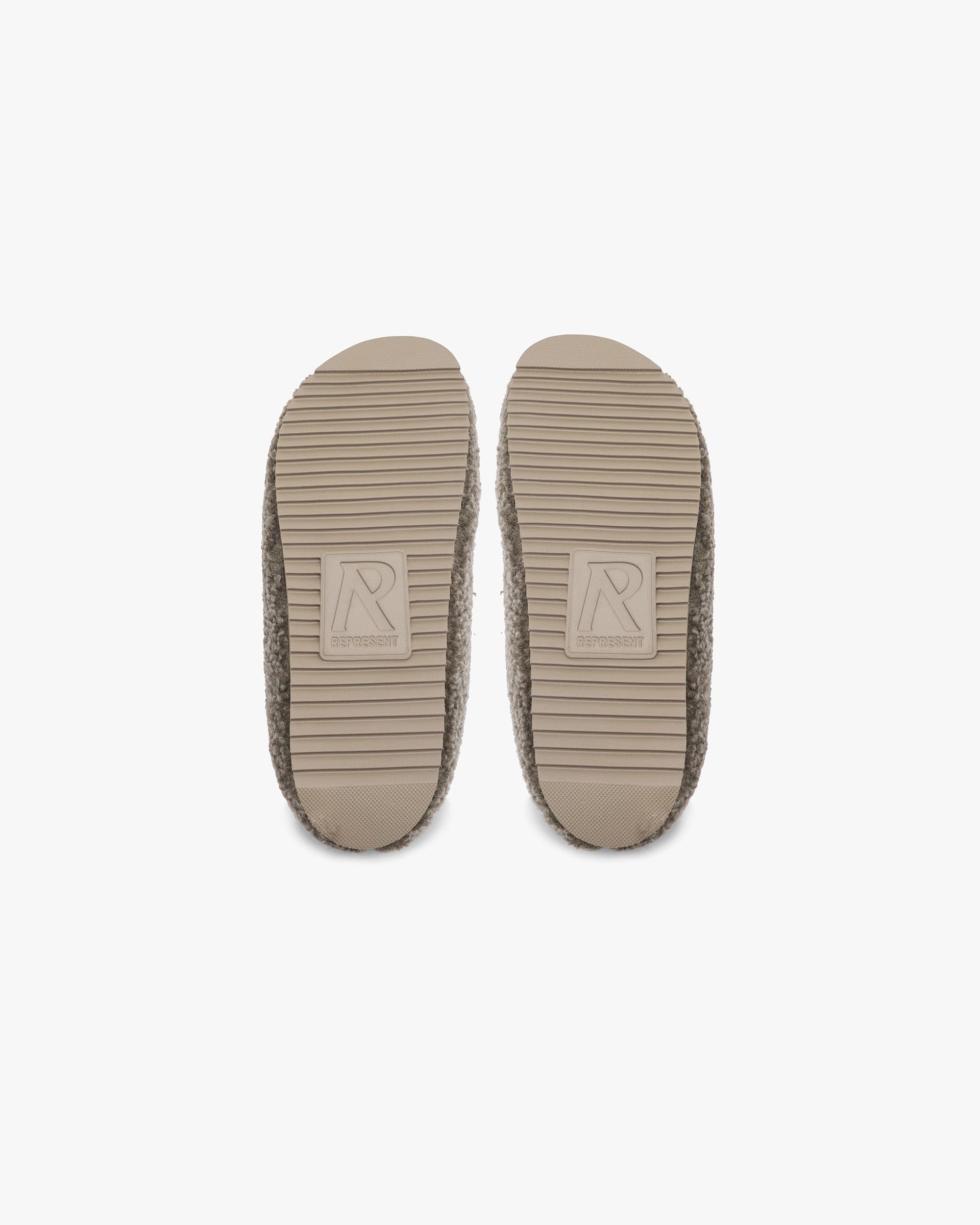 Womens FW24 Fluffy Mule - Rock