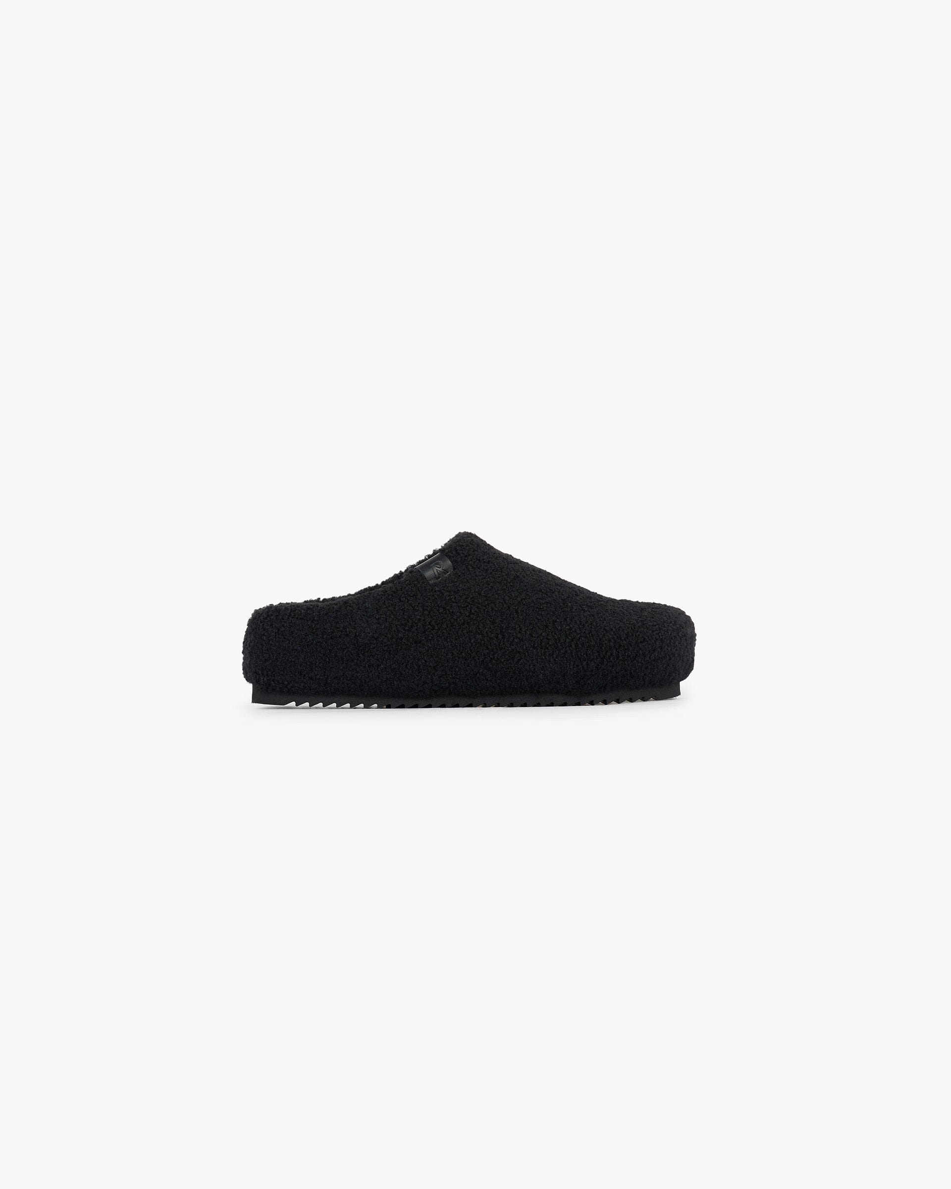 Womens FW24 Fluffy Mule - Black