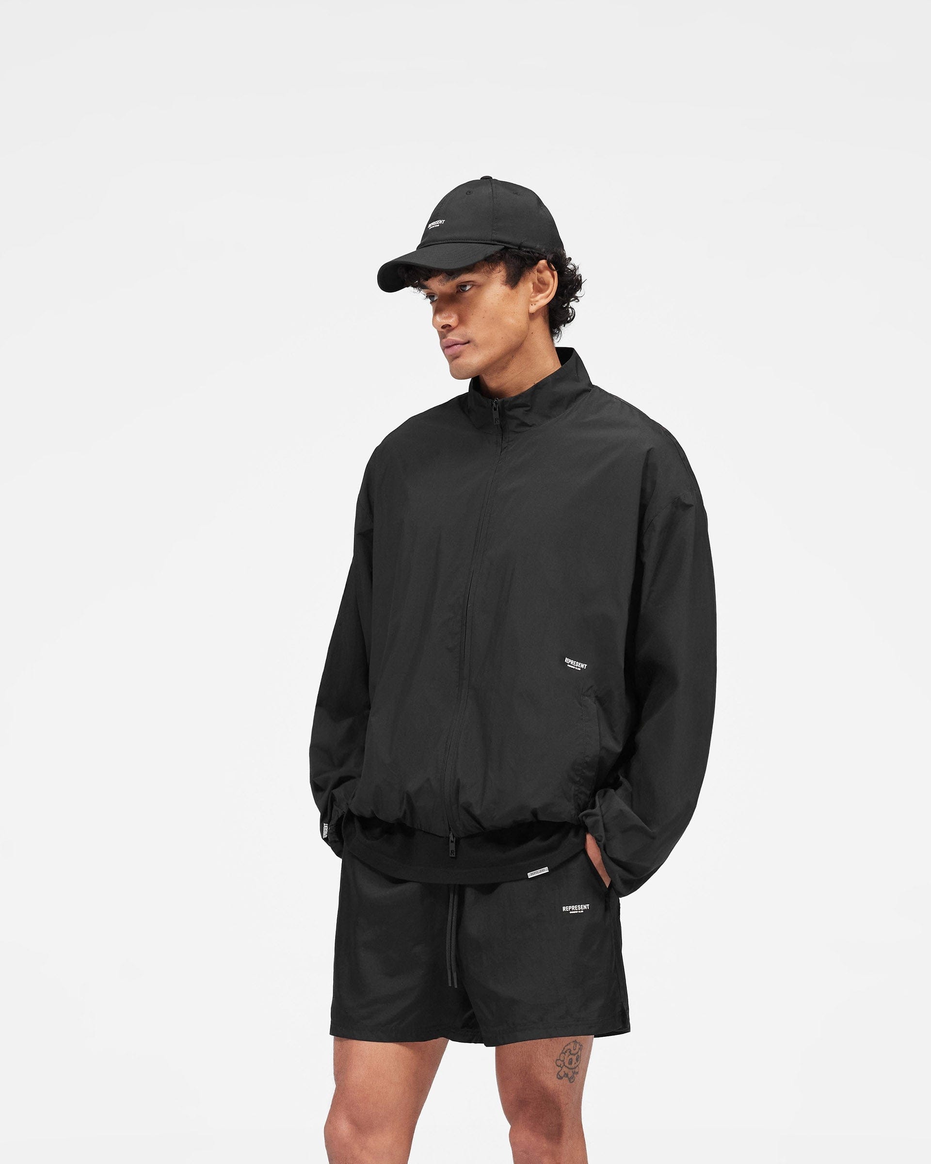Owners Club Micro Owners Club Track Jacket - Black