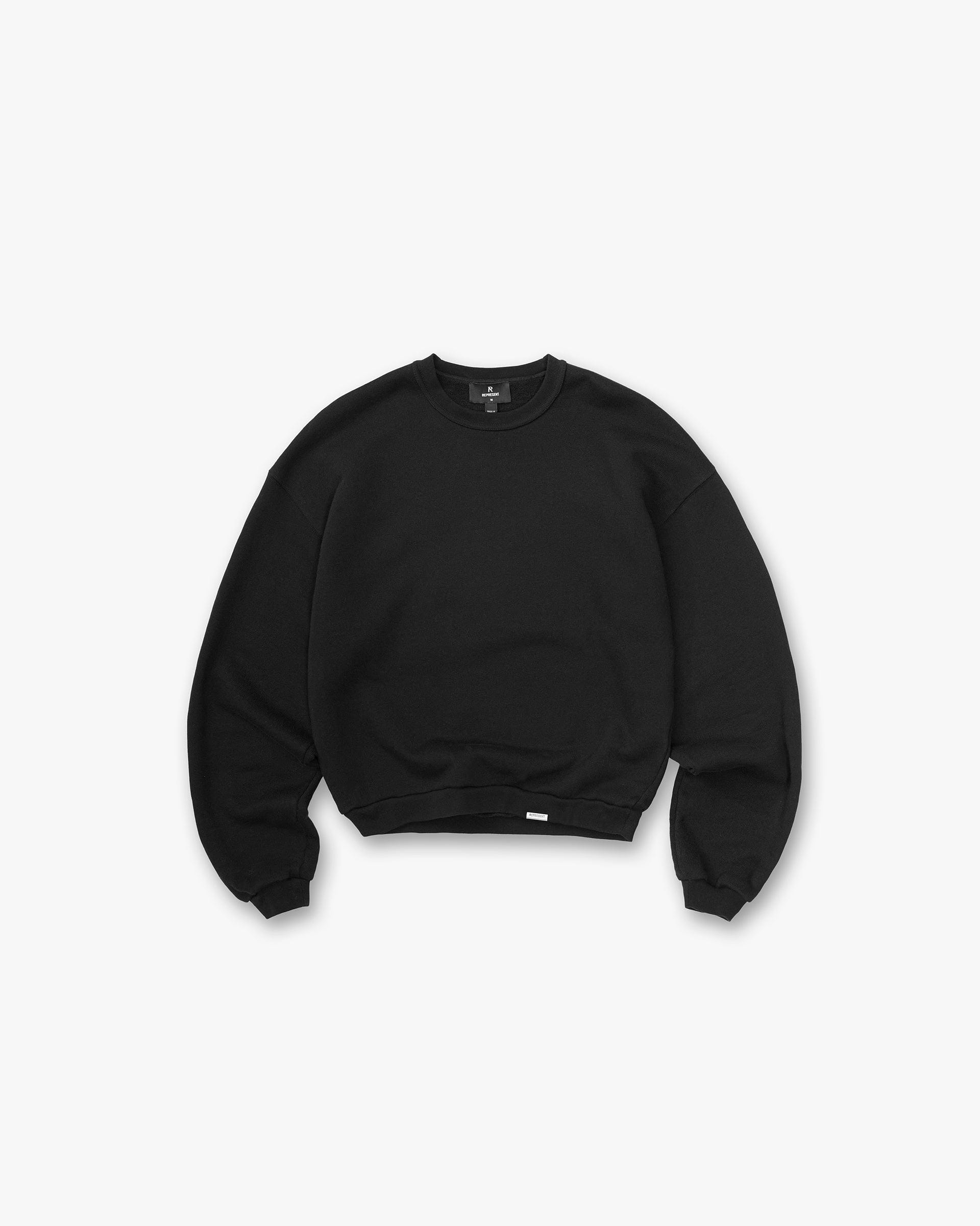 Heaton GH Shrunken Sweatshirt - Jet Black