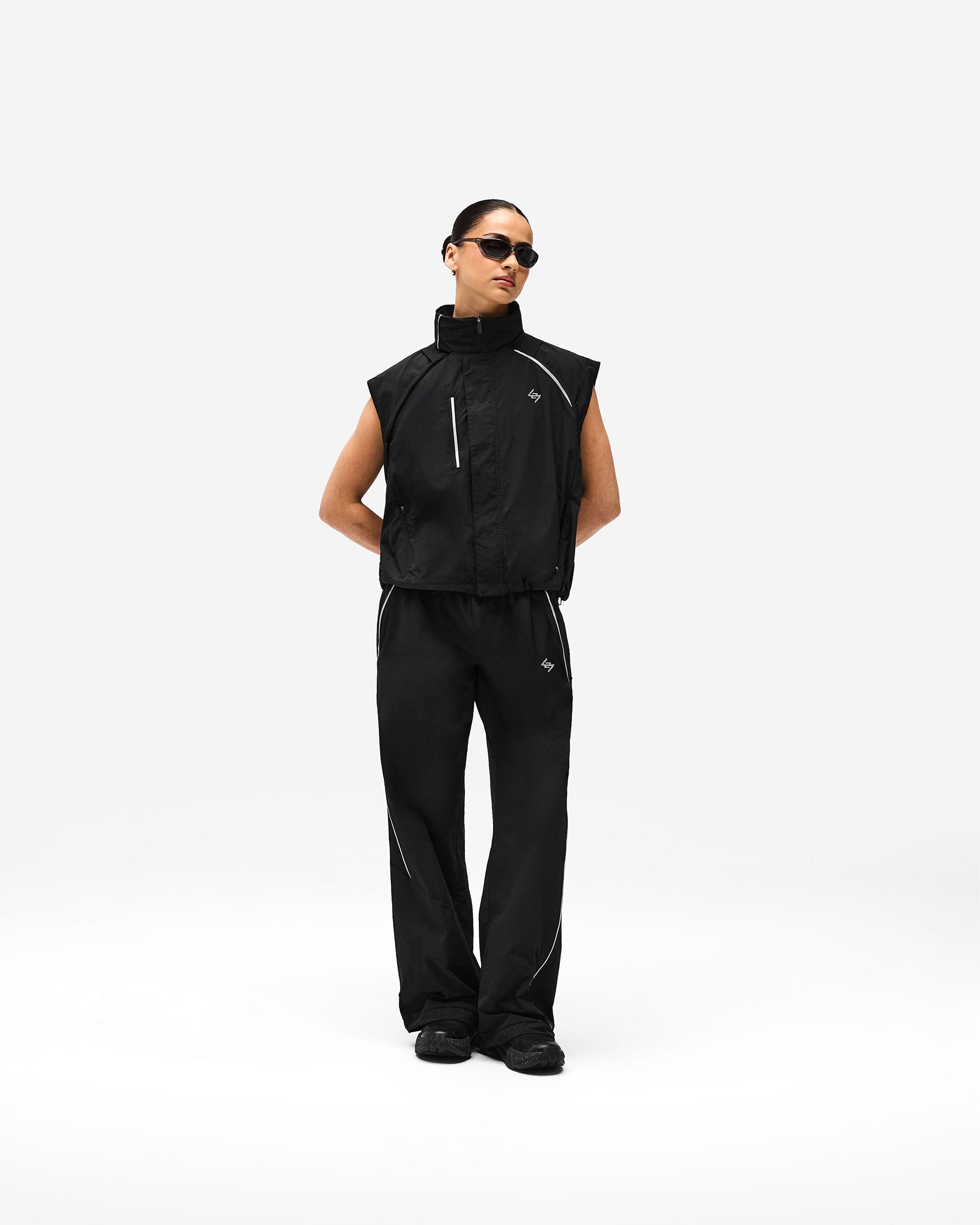 Womens 247 247 Flash Track Jacket - Black