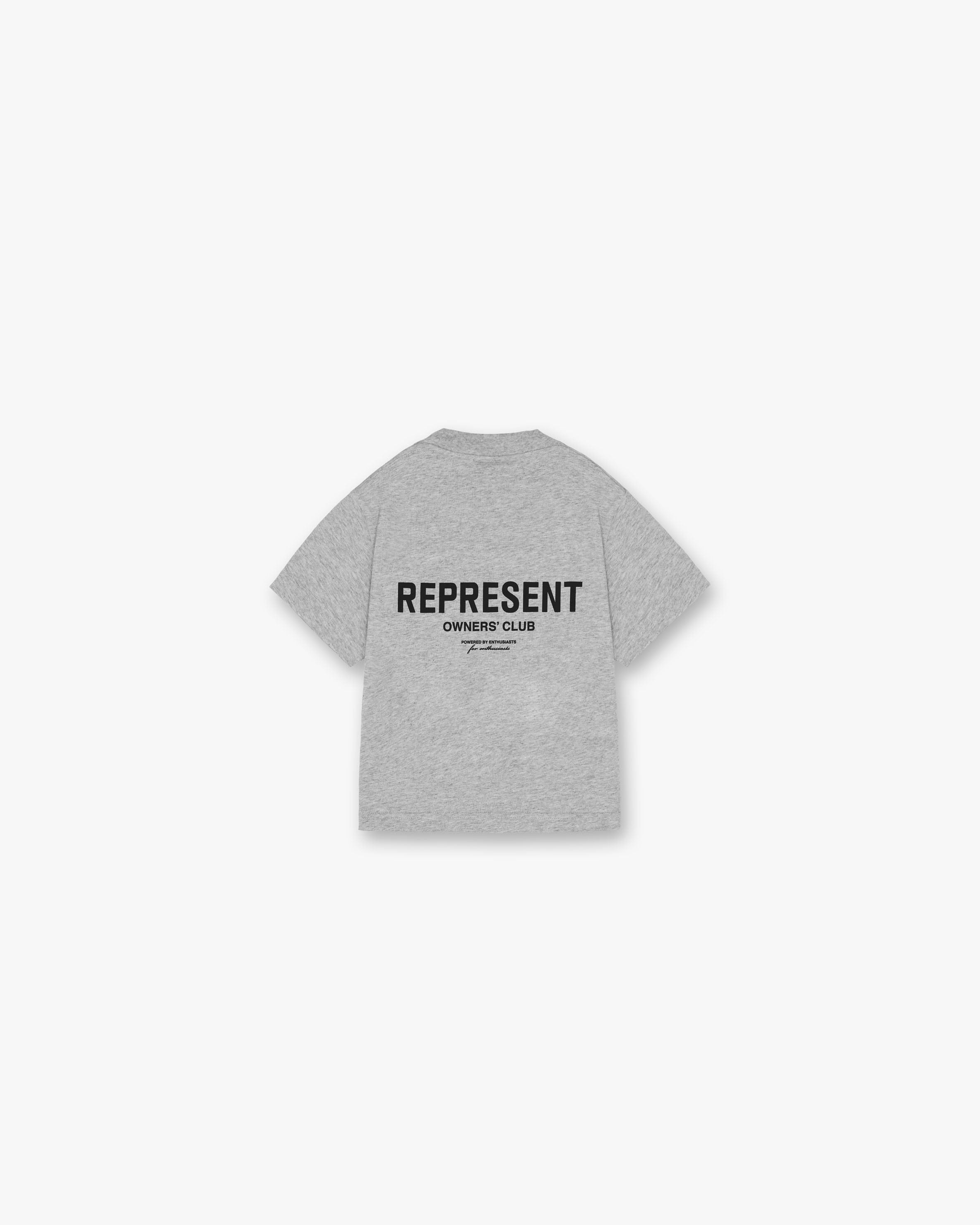 Owners Club Represent Mini Owners Club T-Shirt - Ash Grey