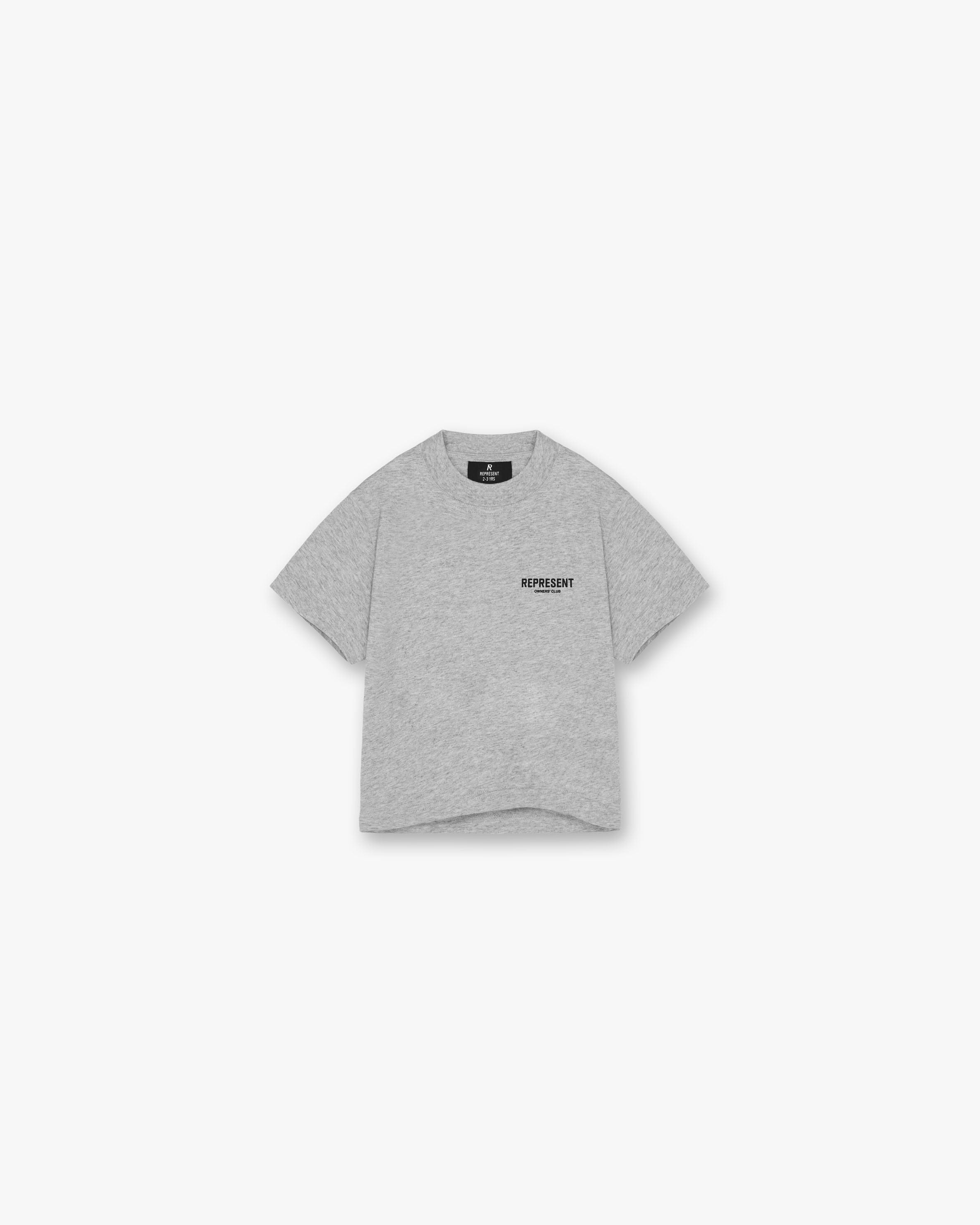 Owners Club Represent Mini Owners Club T-Shirt - Ash Grey