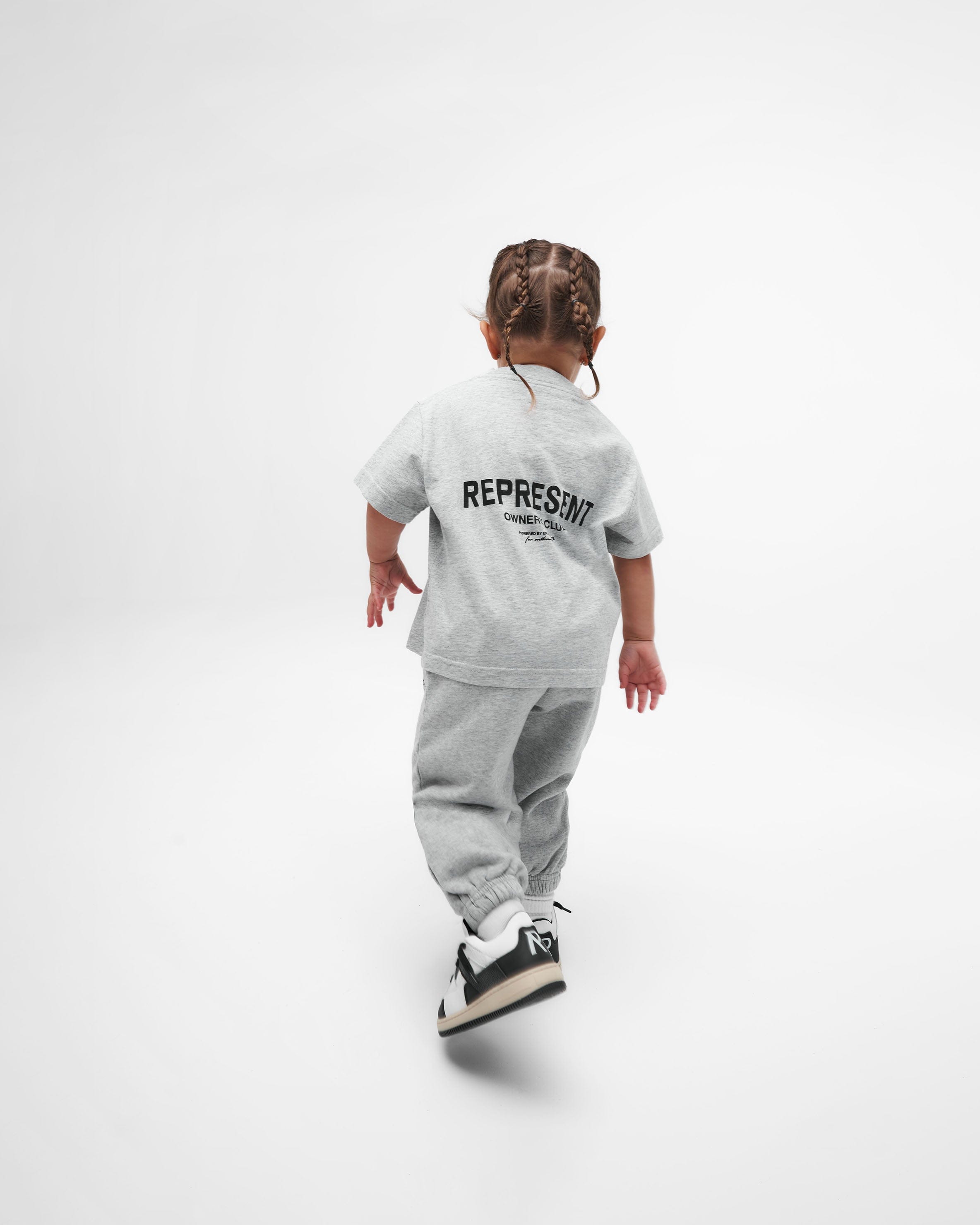 Owners Club Represent Mini Owners Club T-Shirt - Ash Grey