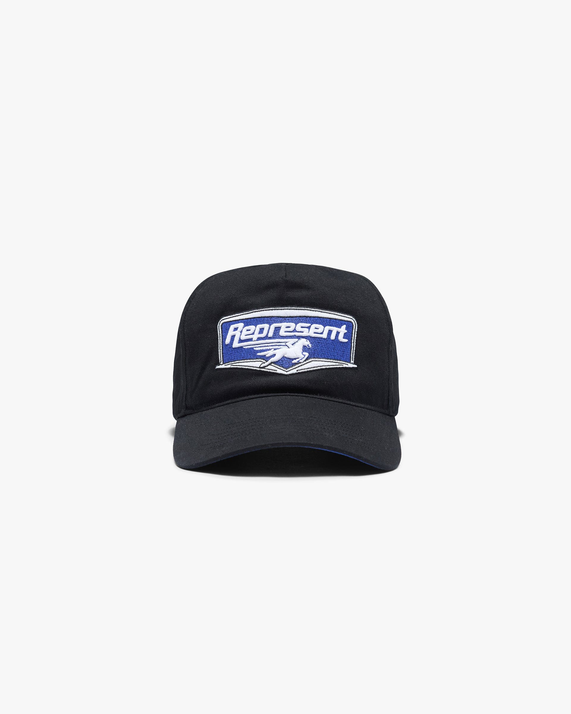 SS26 Nothing Faster Applique Patch x 47 Cap - Jet Black