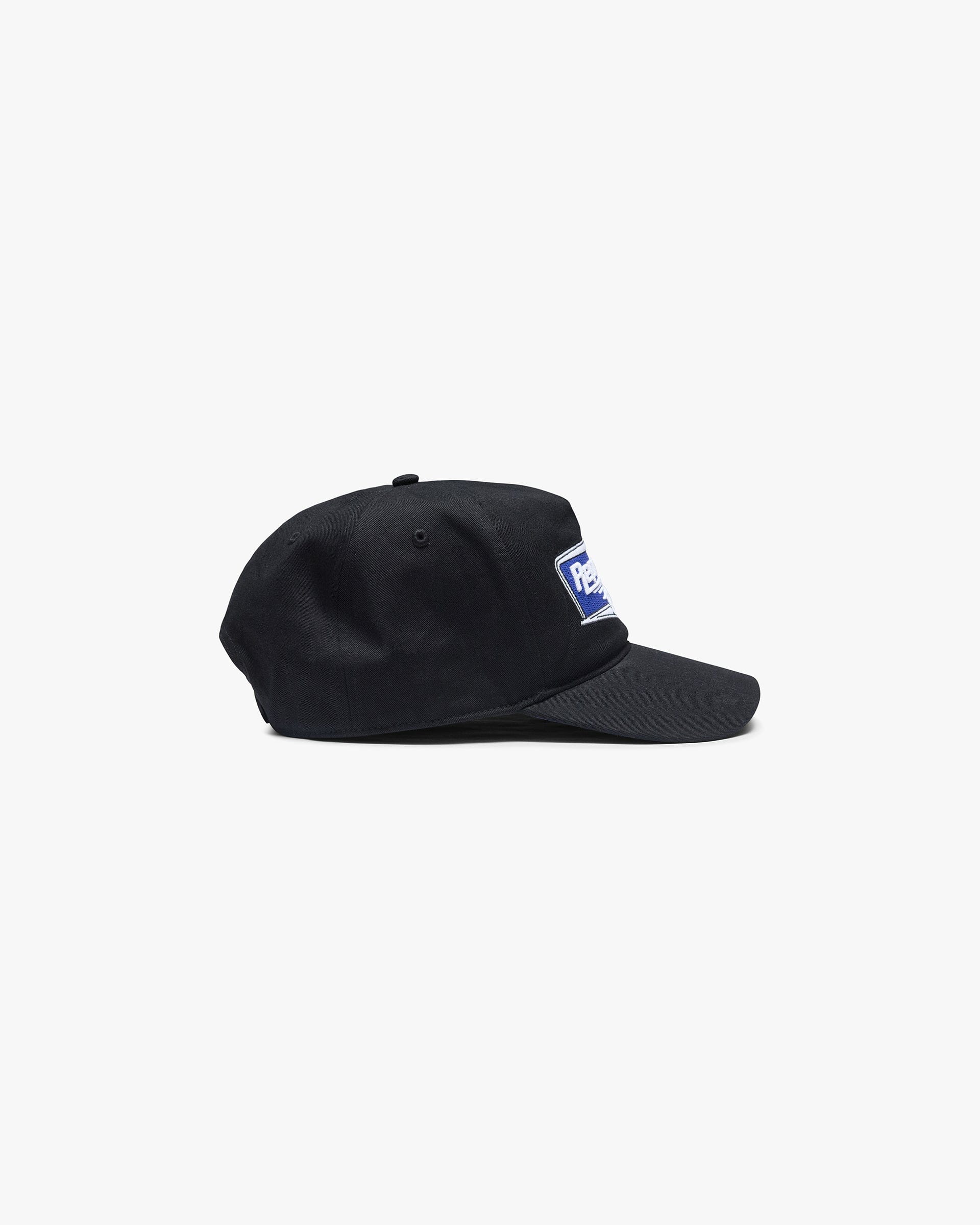 SS26 Nothing Faster Applique Patch x 47 Cap - Jet Black