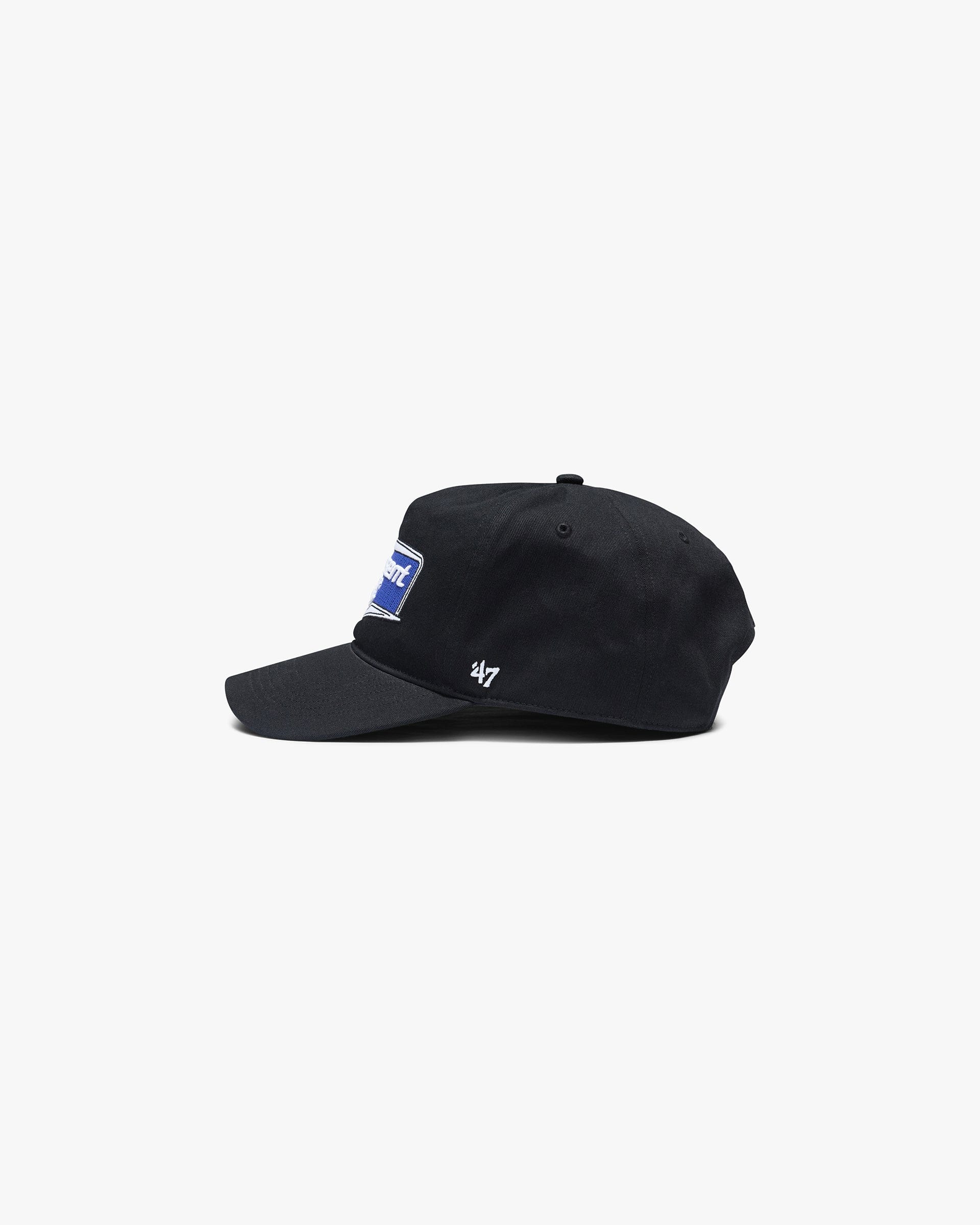SS26 Nothing Faster Applique Patch x 47 Cap - Jet Black