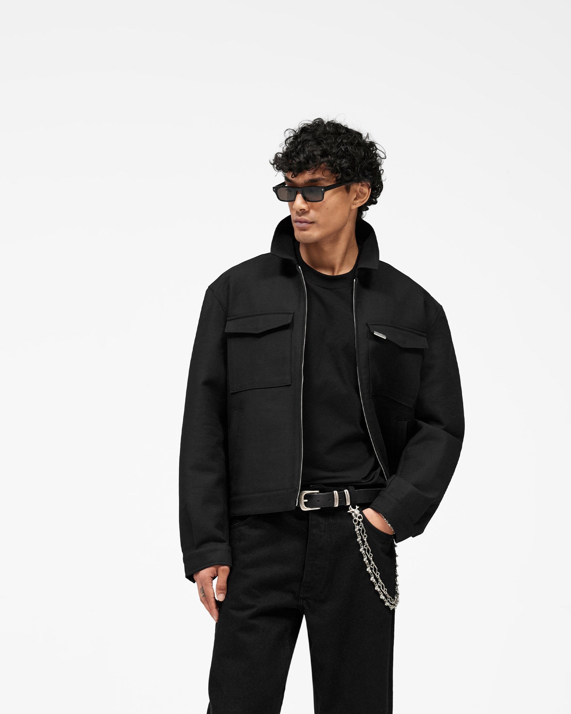 SS26 Melrose Jacket - Jet Black