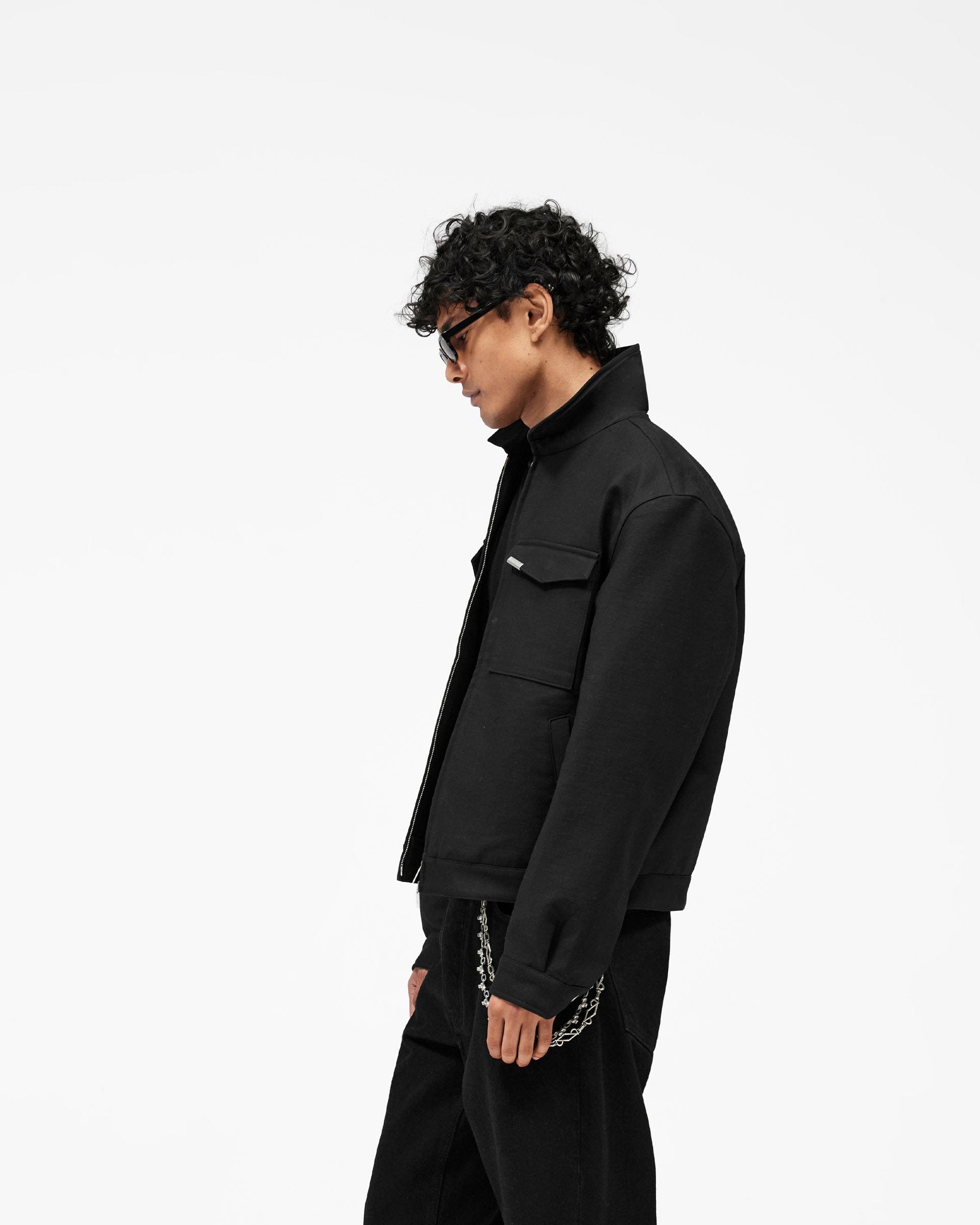 SS26 Melrose Jacket - Jet Black
