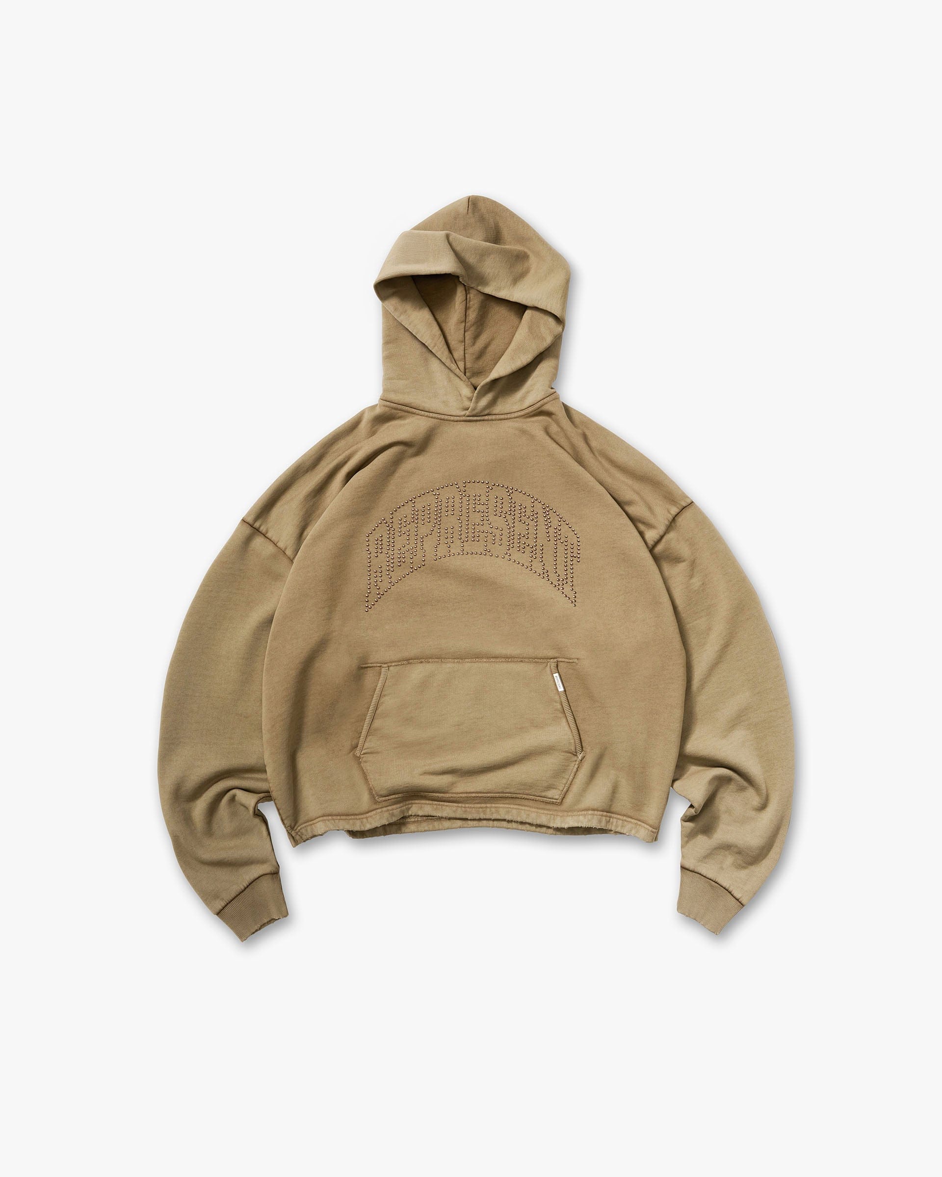 SS26 Represent Embellished Hoodie - Vintage Khaki