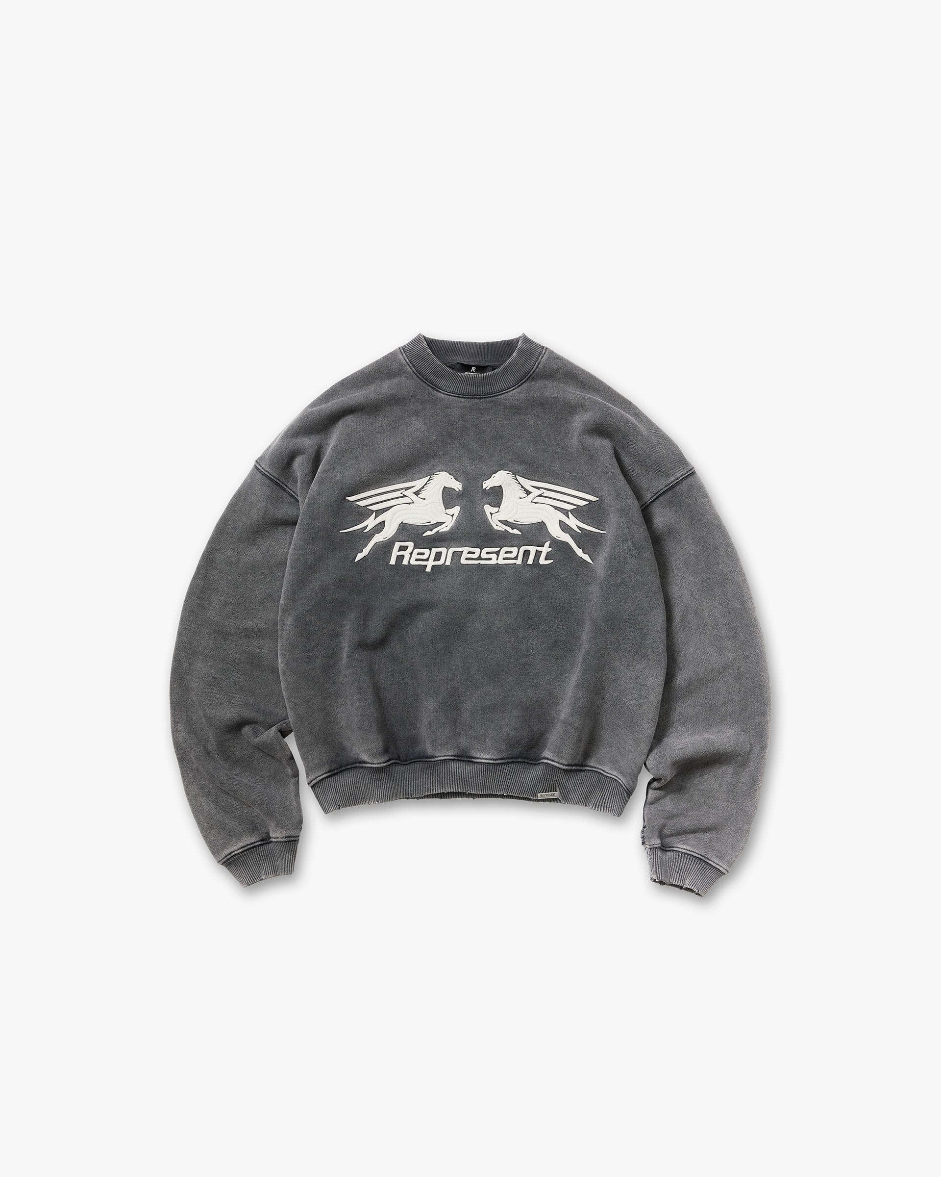 SS26 Pegasus Sweatshirt - Vintage Grey