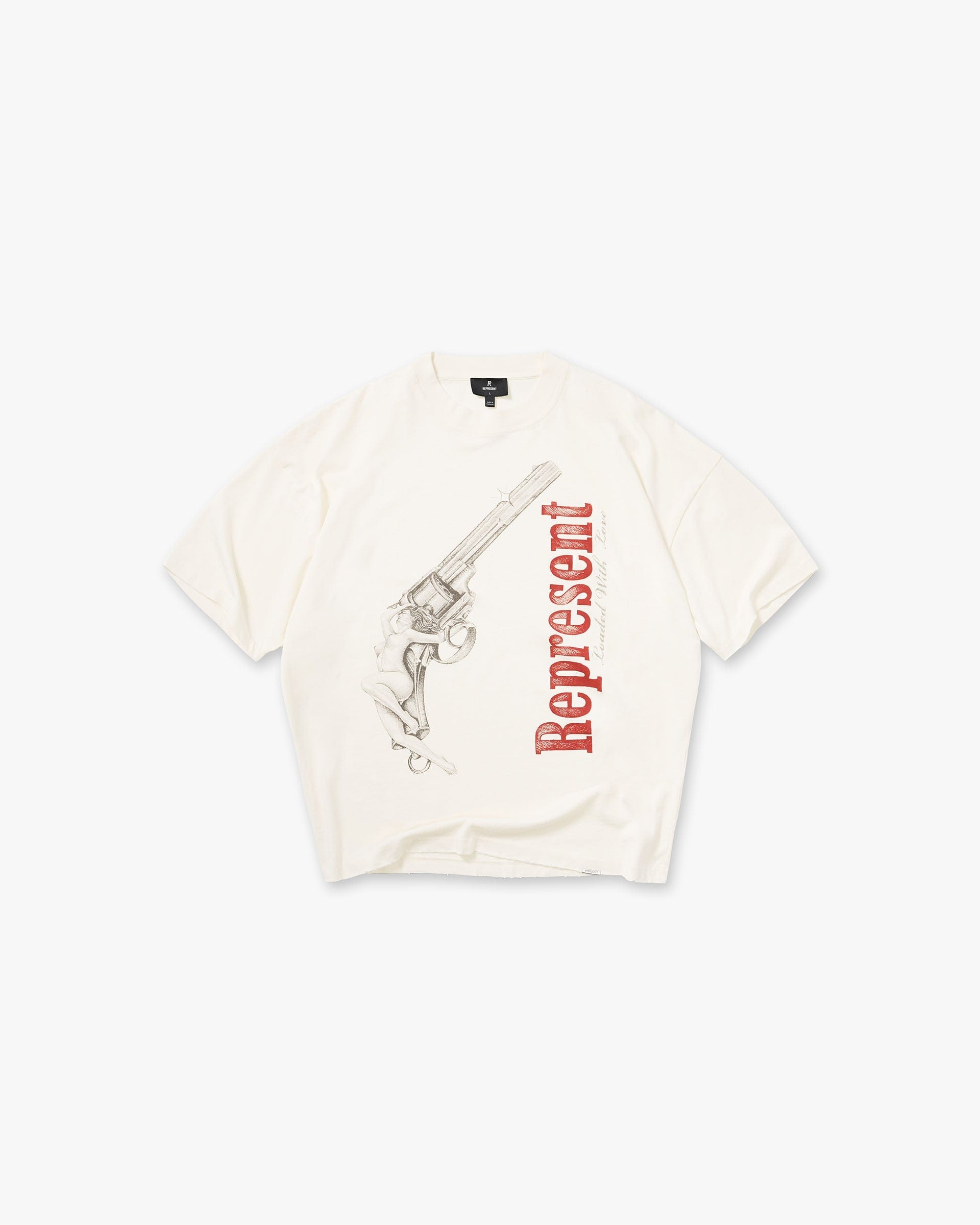 SS26 Loaded With Love T-Shirt - Buttercream