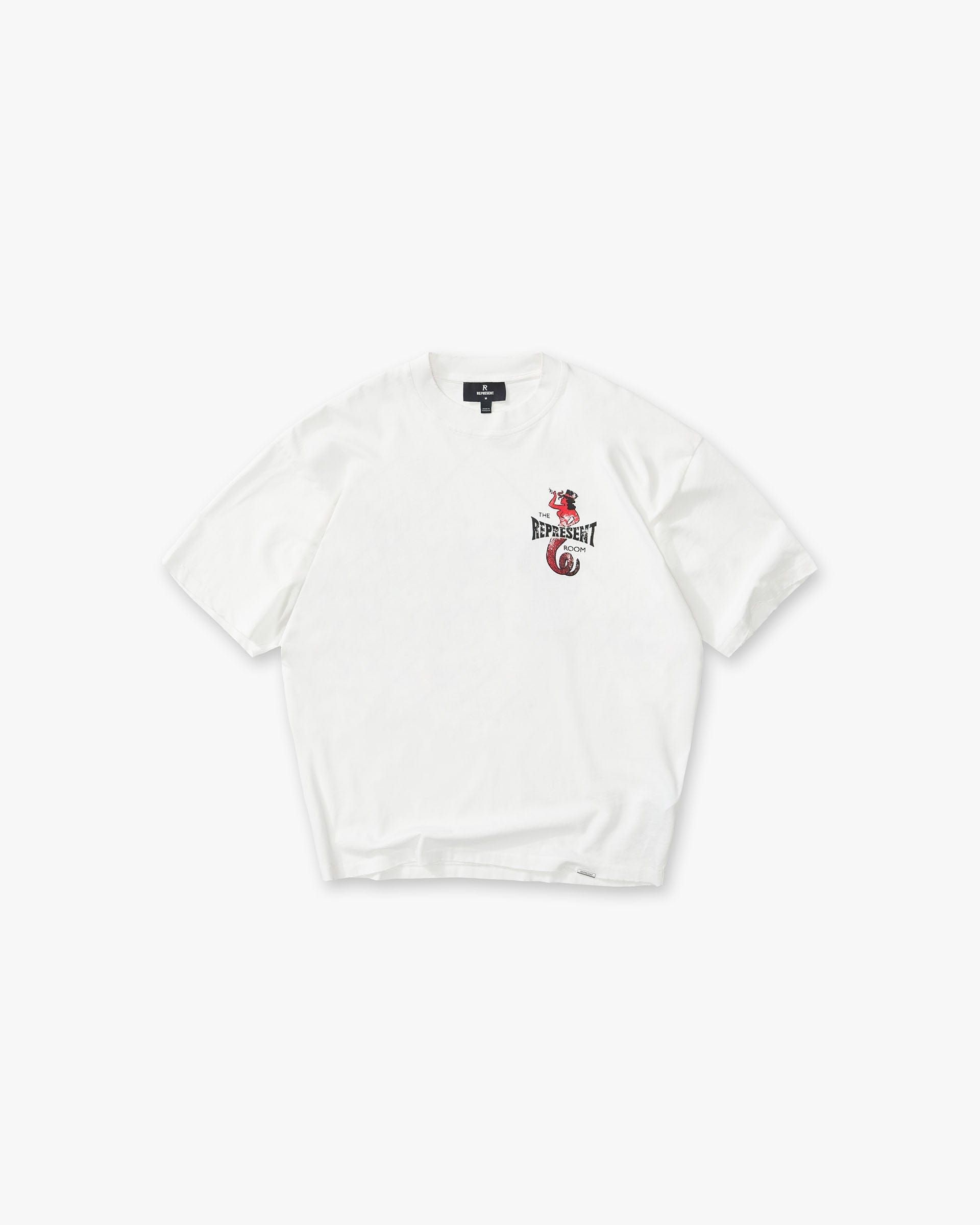 SS26 Represent x The Viper Room Dice T-Shirt - Flat White