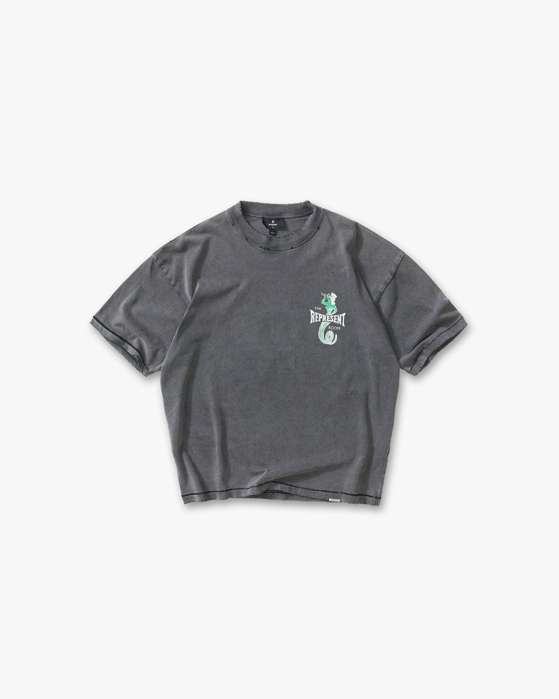 SS26 Represent x The Viper Room Dice T-Shirt - Vintage Grey