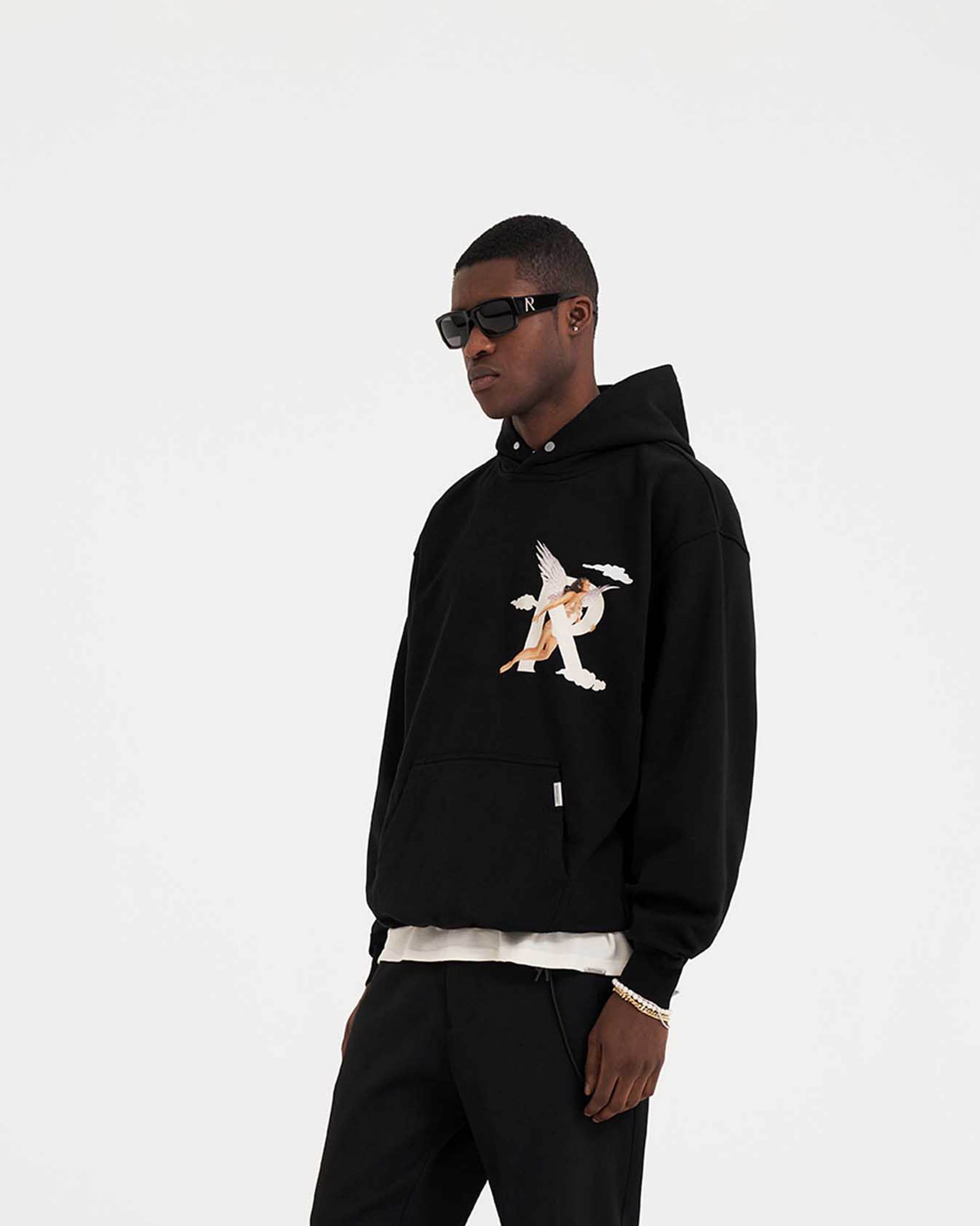 SS23 Storms In Heaven Hoodie - Black