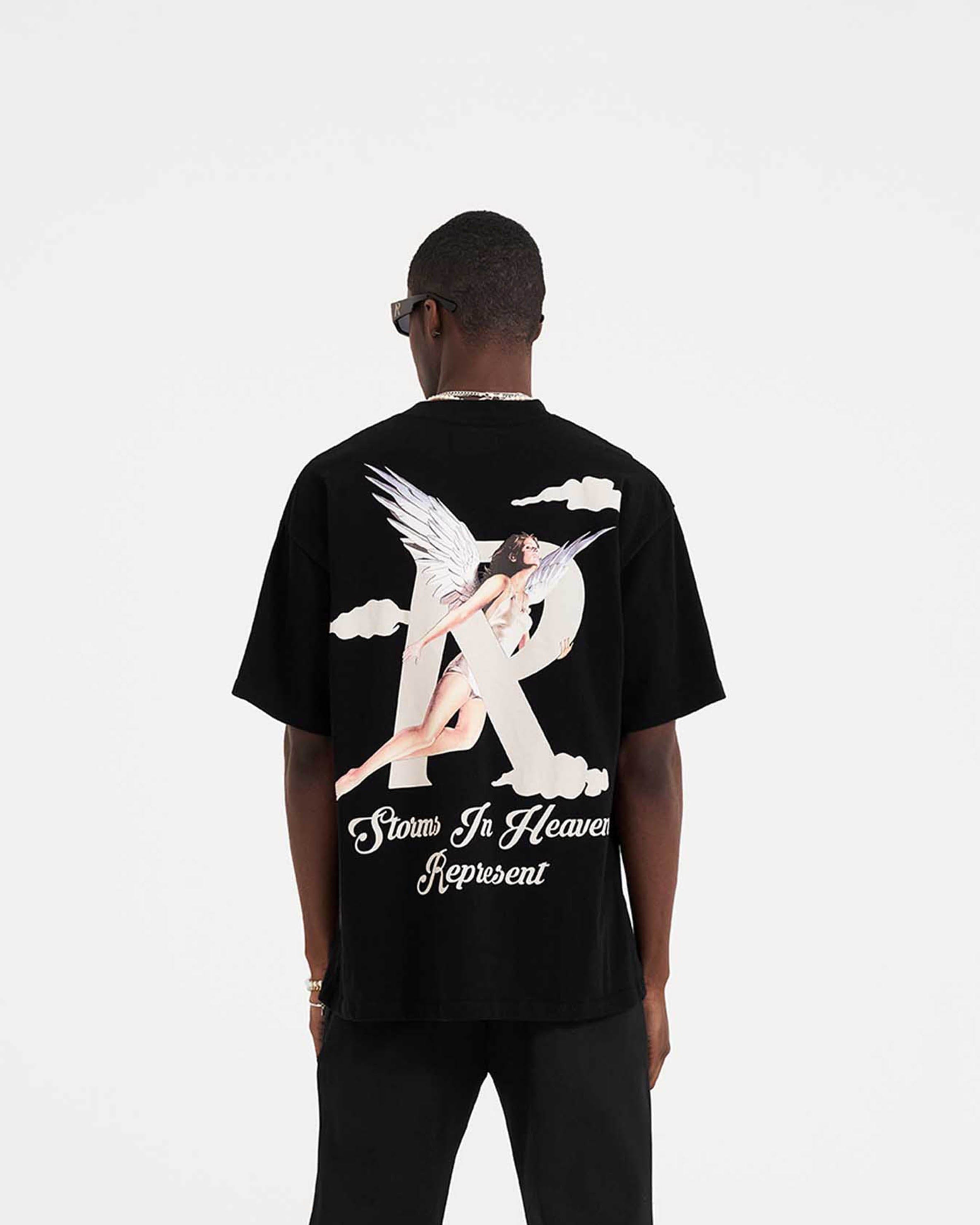 SS23 Storms In Heaven T-Shirt - Black