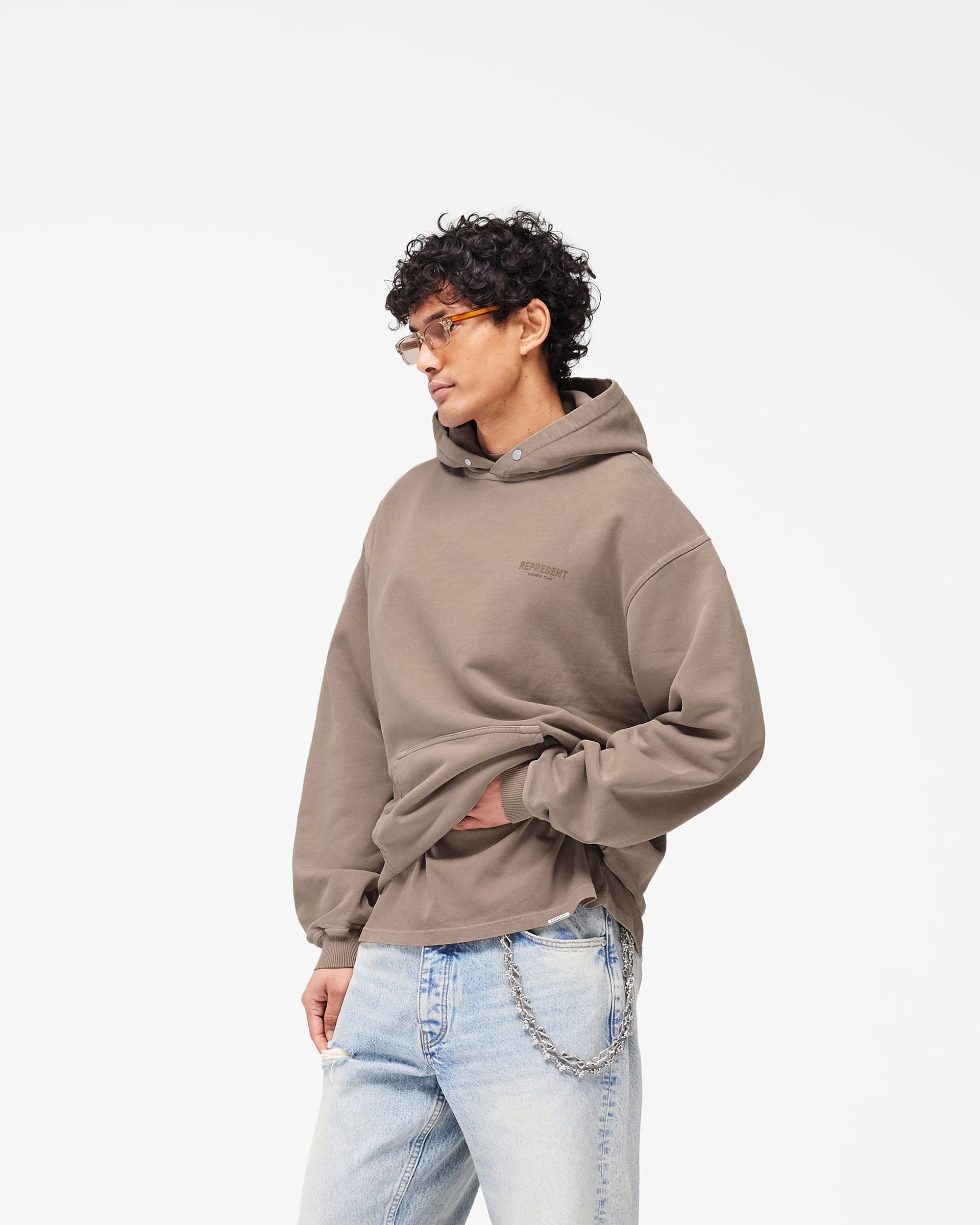 Owners Club Represent Owners Club Hoodie - Mushroom