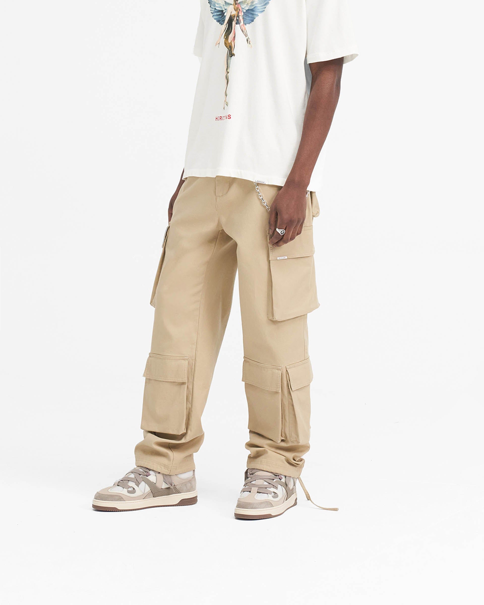 SS24 Baggy Cargo Pant - Sandstone
