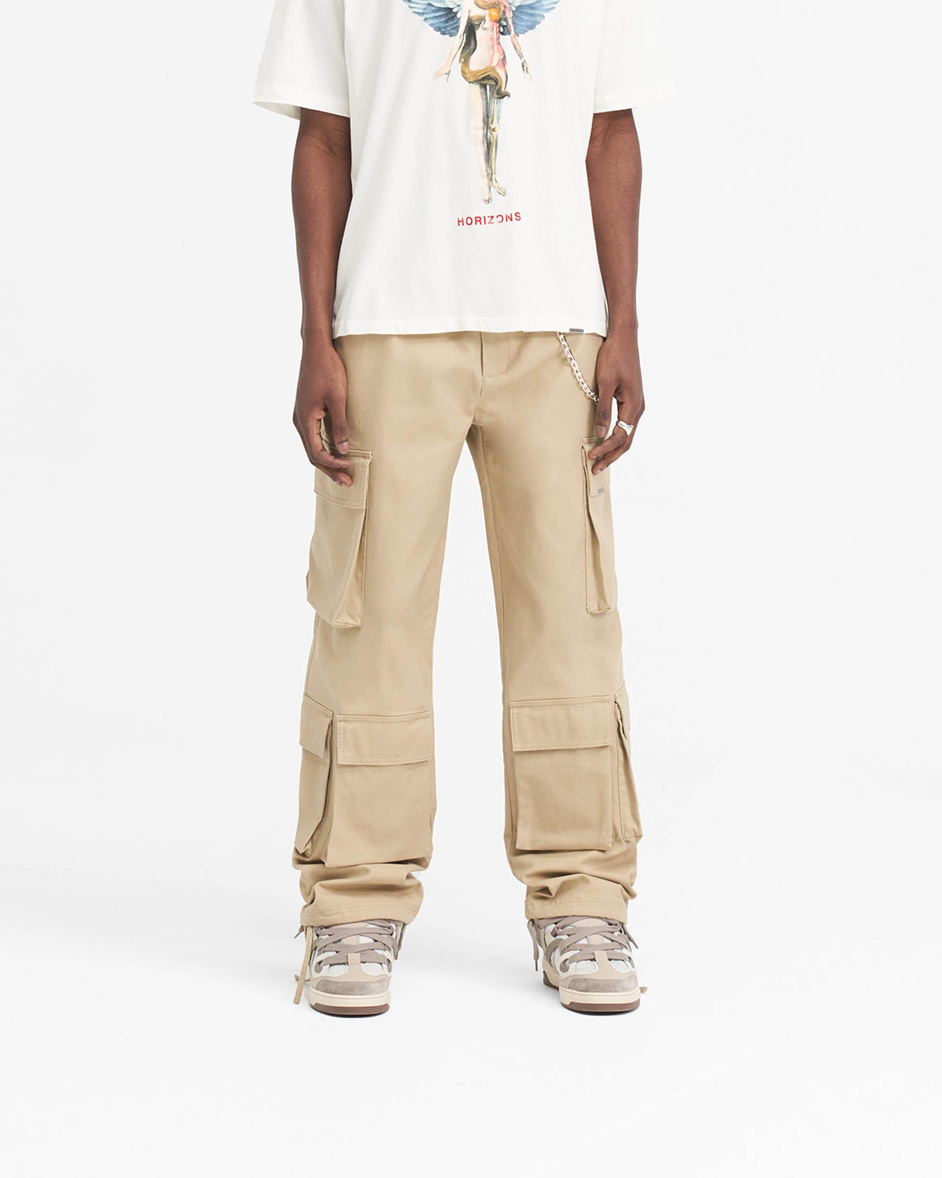 SS24 Baggy Cargo Pant - Sandstone