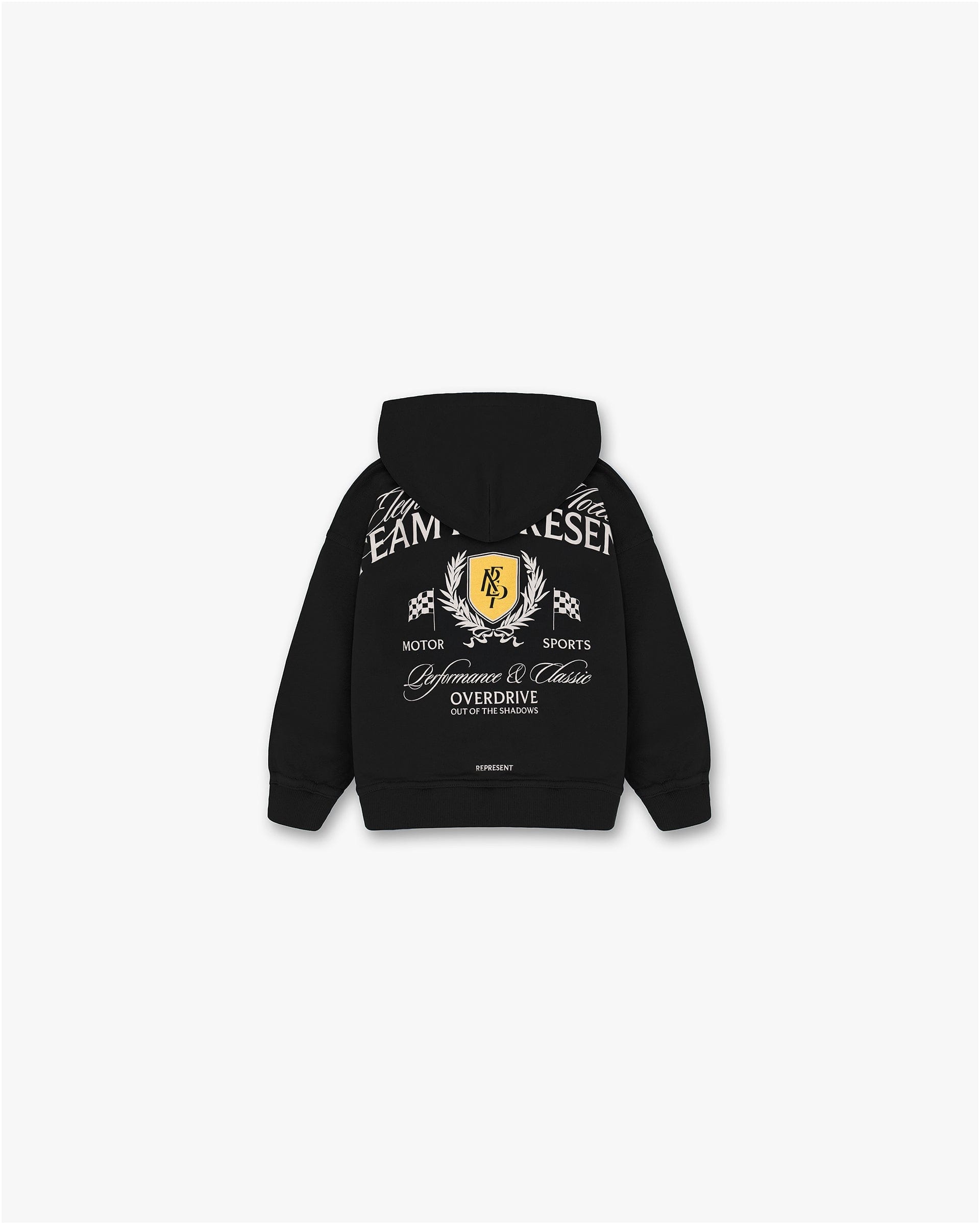 SS25 Mini Crest Hoodie - Vintage Black