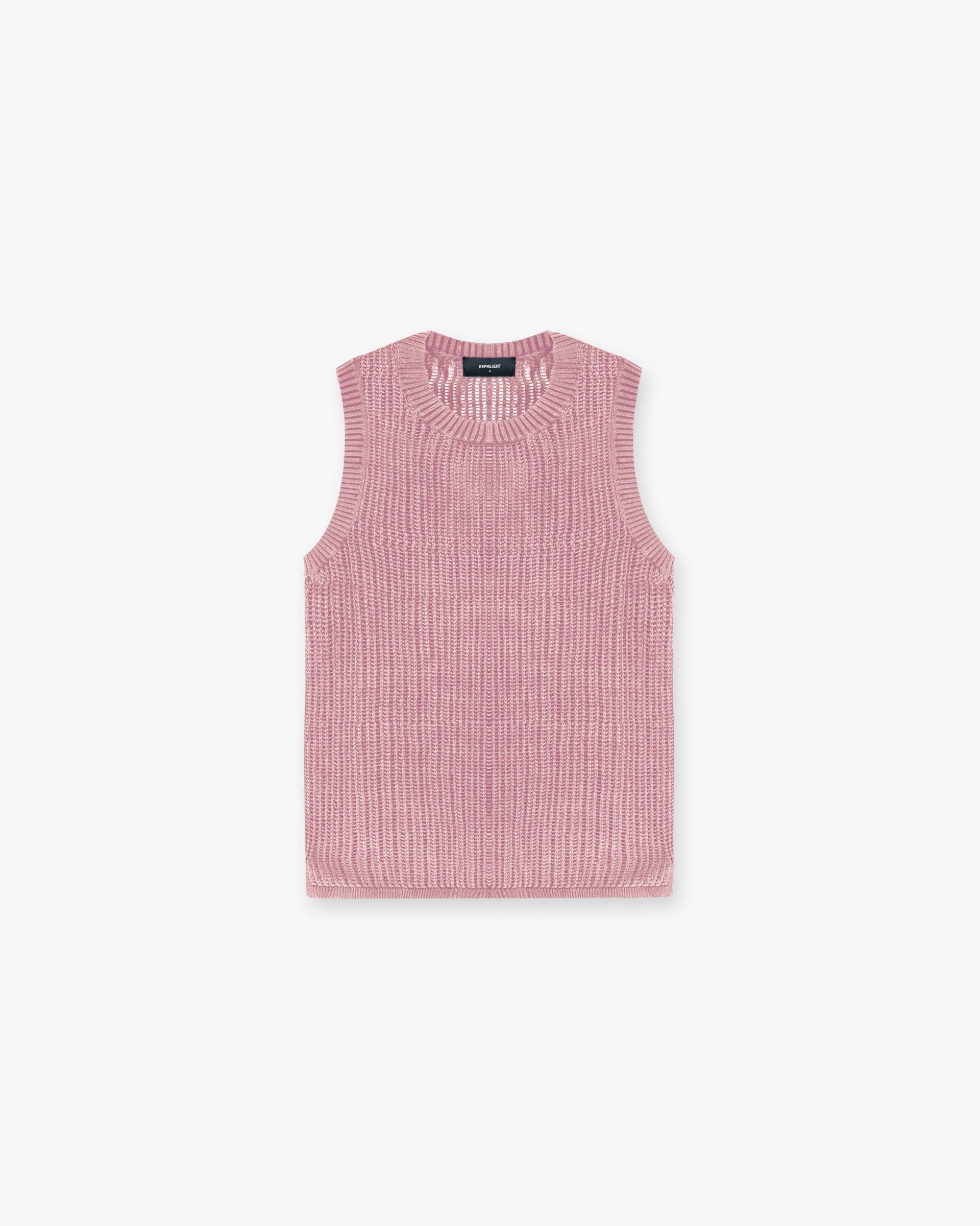 SS24 Washed Knit Vest - Sunrise