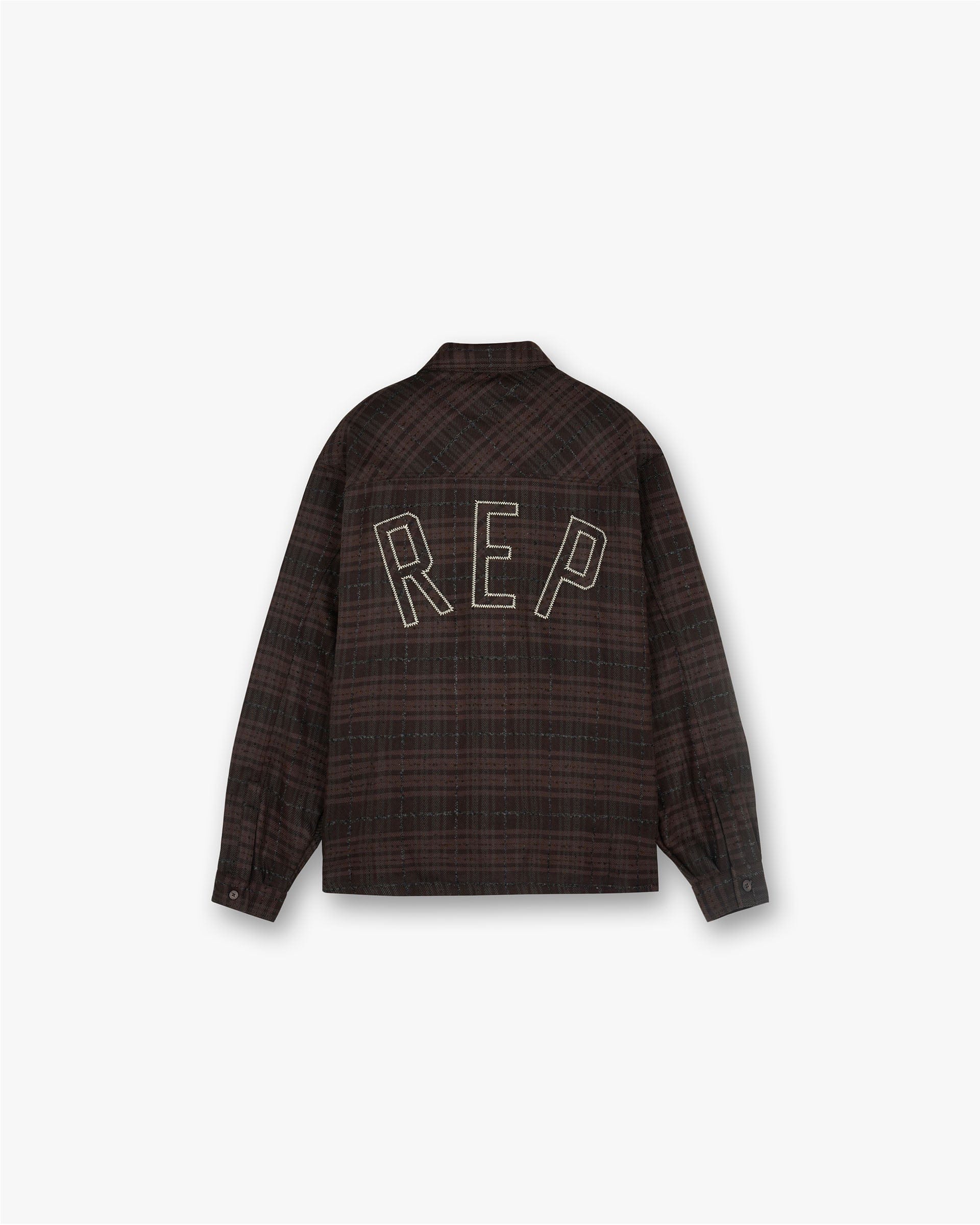 FW24 Rep Flannel Shirt - Coffee
