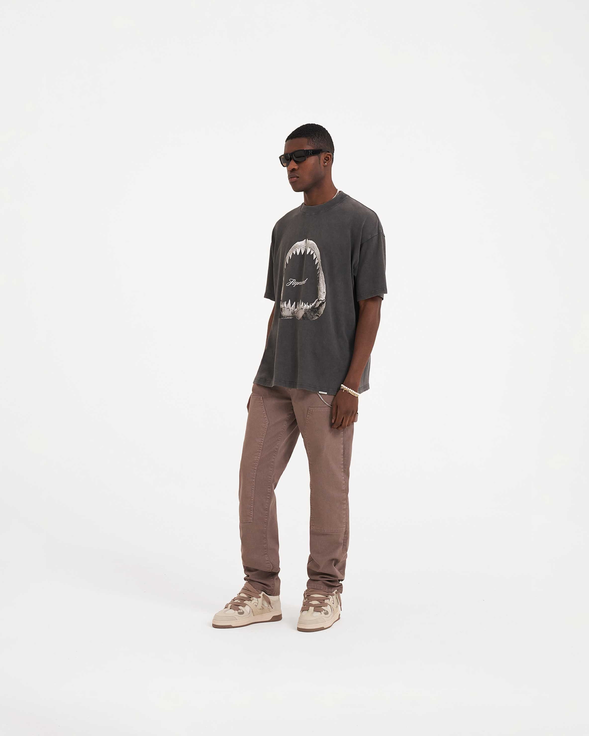 SS23 Shark Jaws T-Shirt - Vintage Grey