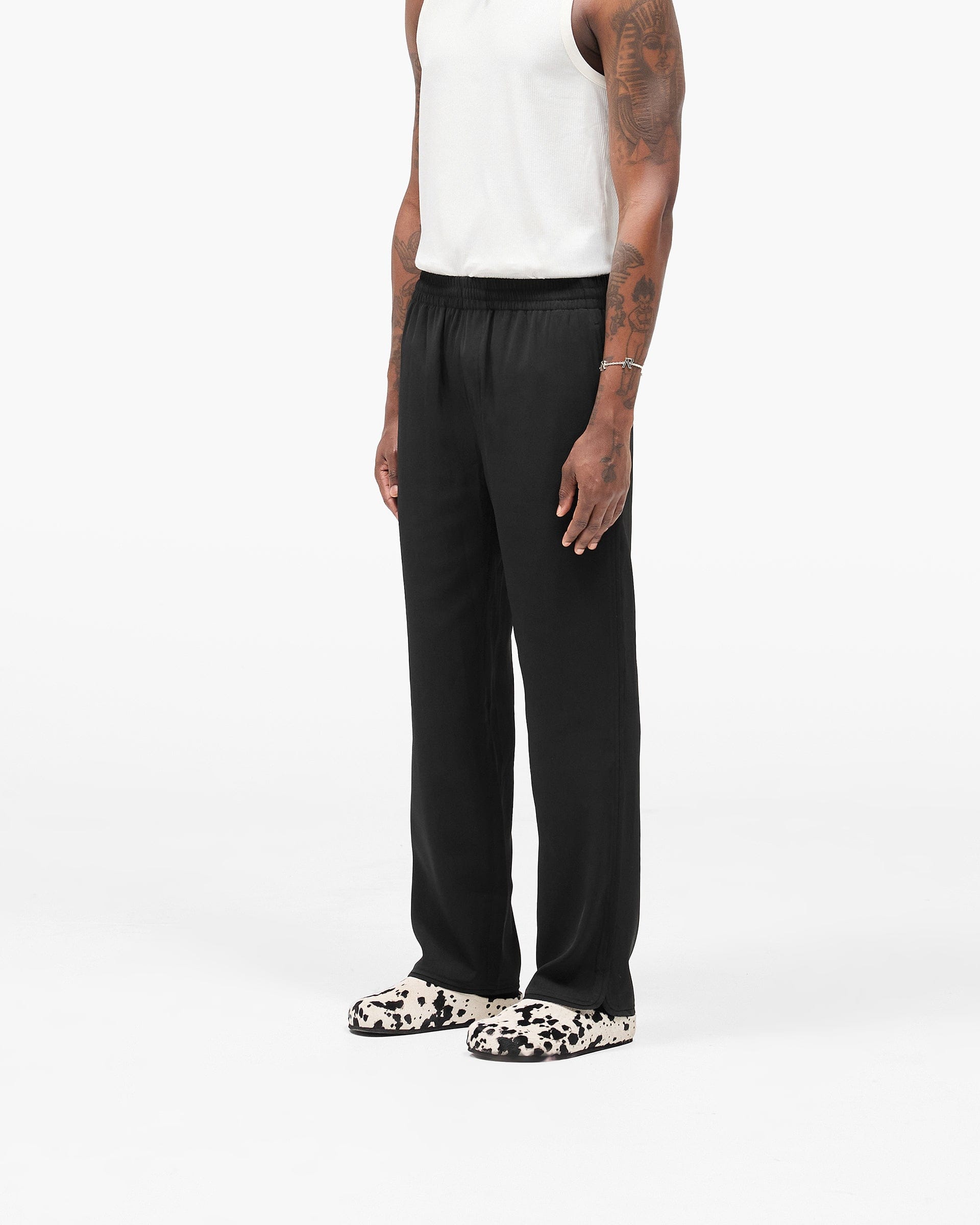 SC25 Piped Track Pant - Jet Black